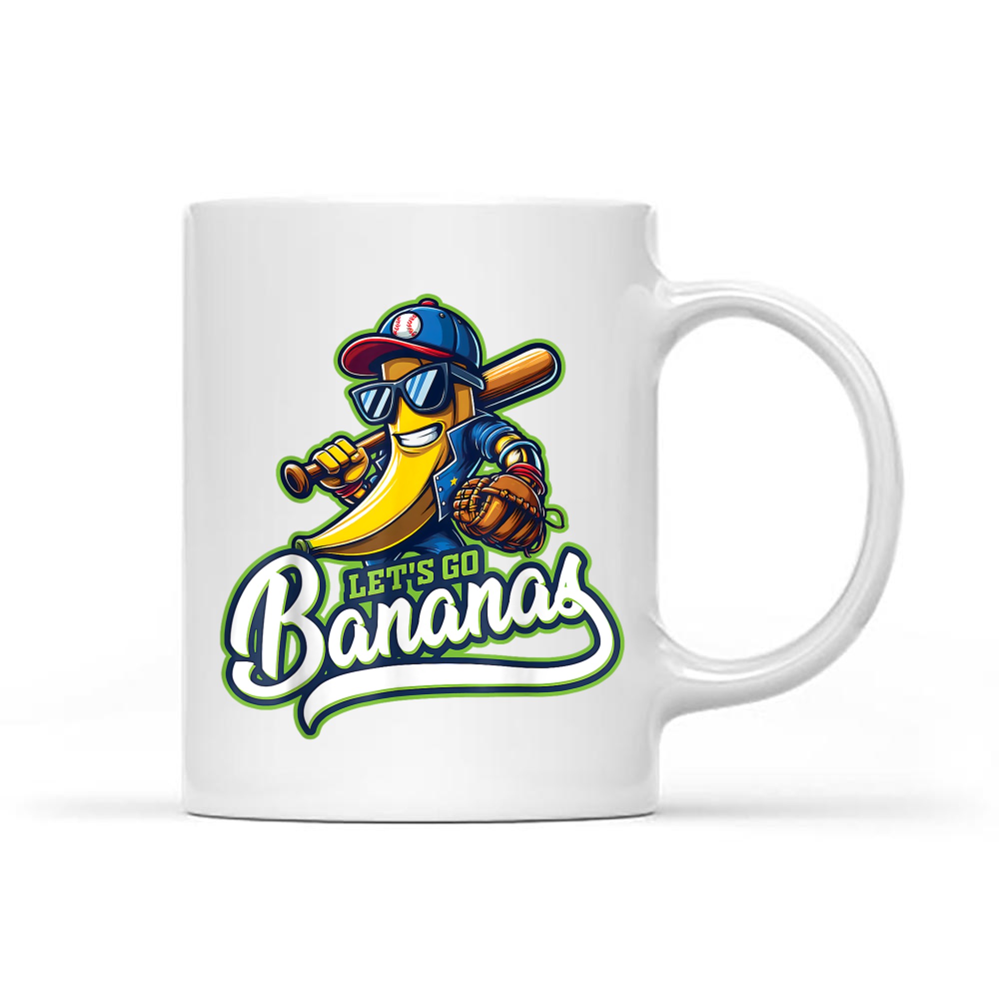 Funny Let's Go Bananas Cute Mug