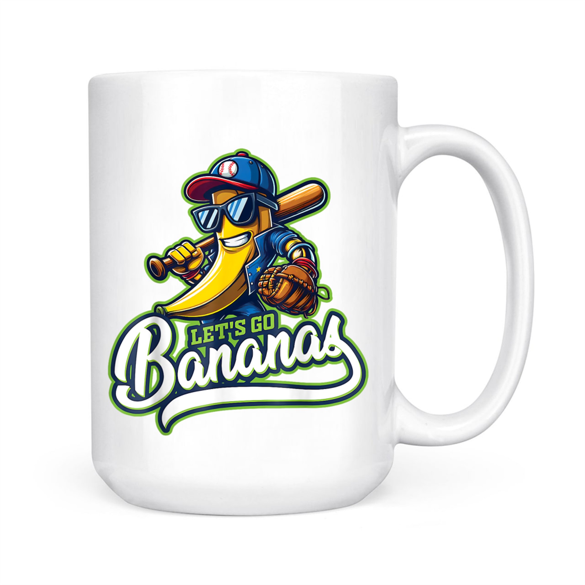 Funny Let's Go Bananas Cute Mug