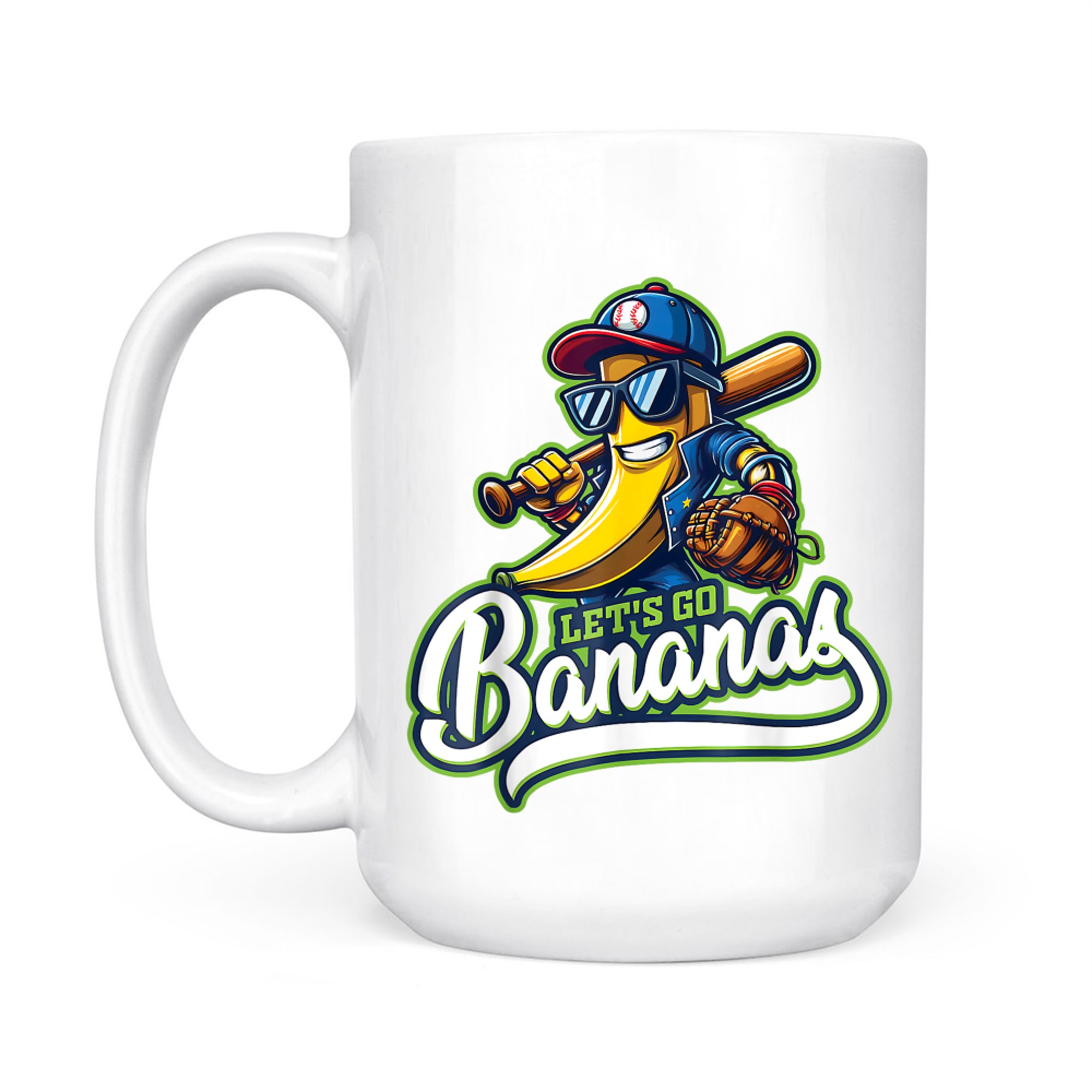 Funny Let's Go Bananas Cute Mug