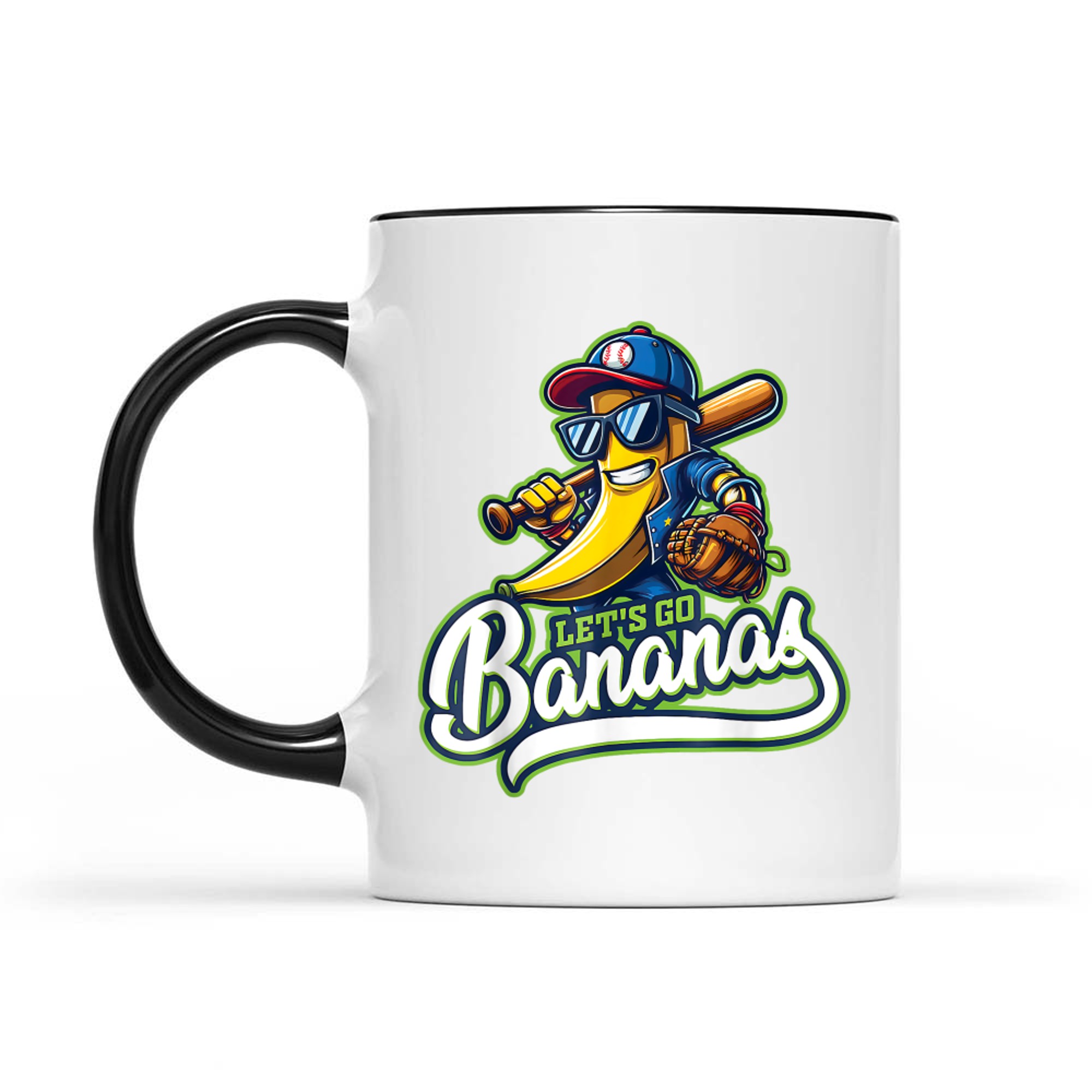 Funny Let's Go Bananas Cute Mug