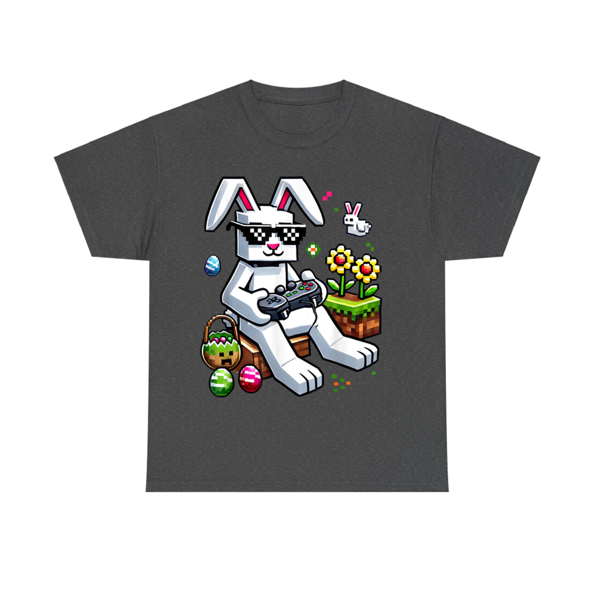 Happy Easter Day Bunny Egg Video Game T-Shirt