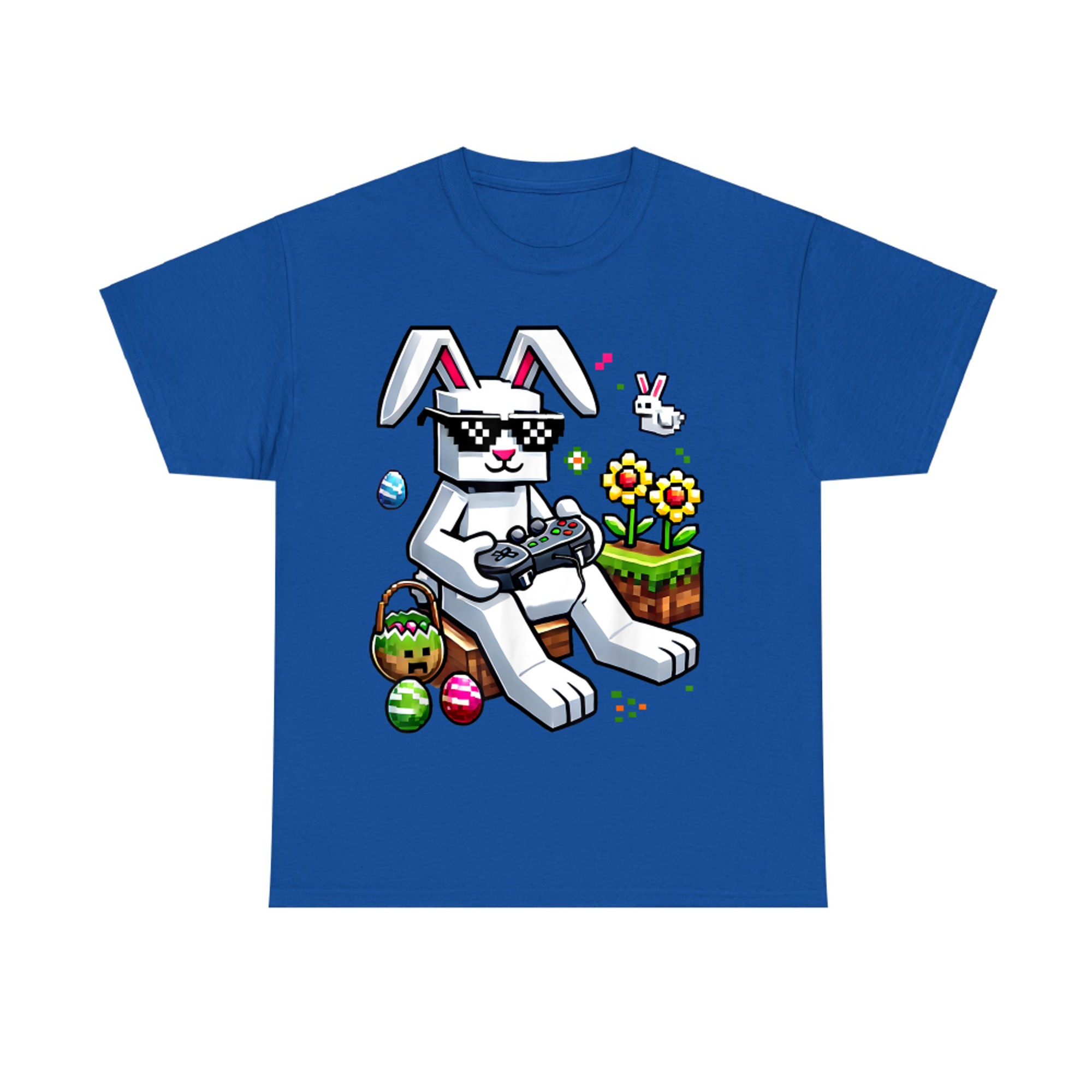 Happy Easter Day Bunny Egg Video Game T-Shirt