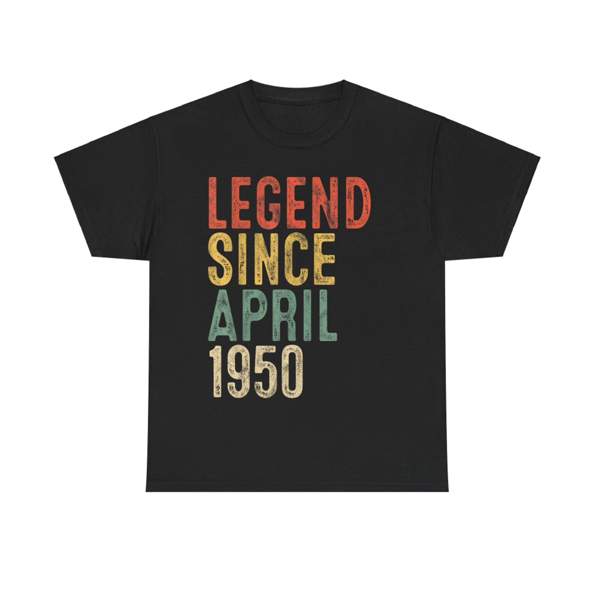 Legend 75th Birthday Gifts for Men Women Year Old T-Shirt
