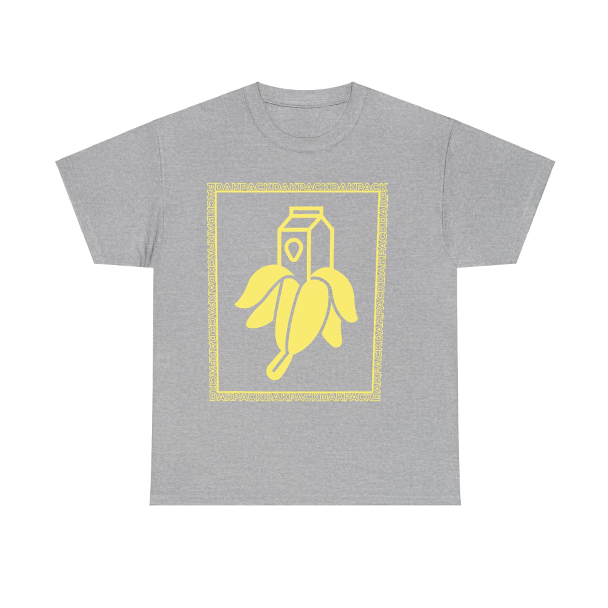 Milky Banana Funny Text Dakpack Vintage T-Shirt