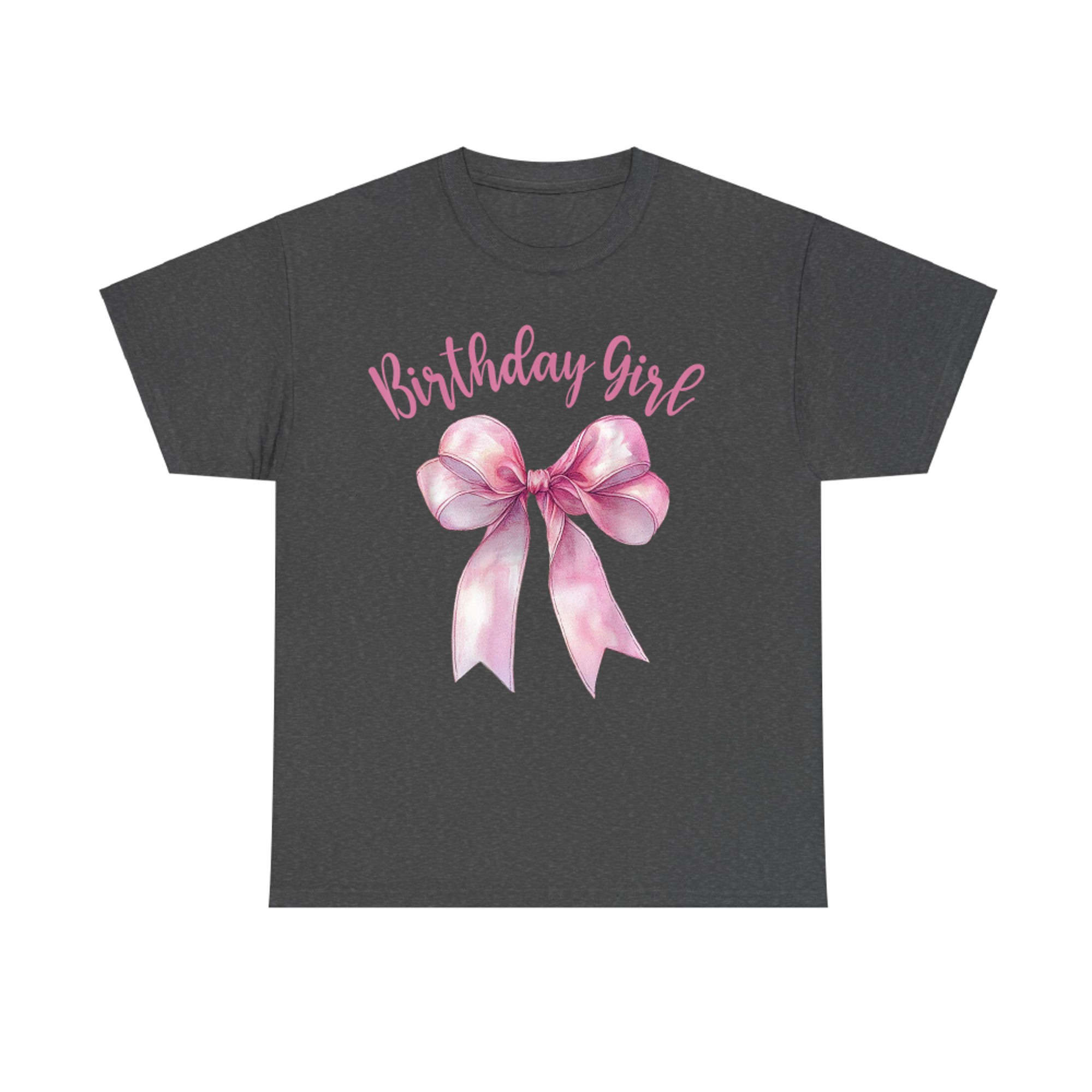 Pink Birthday Girl Design T-Shirt
