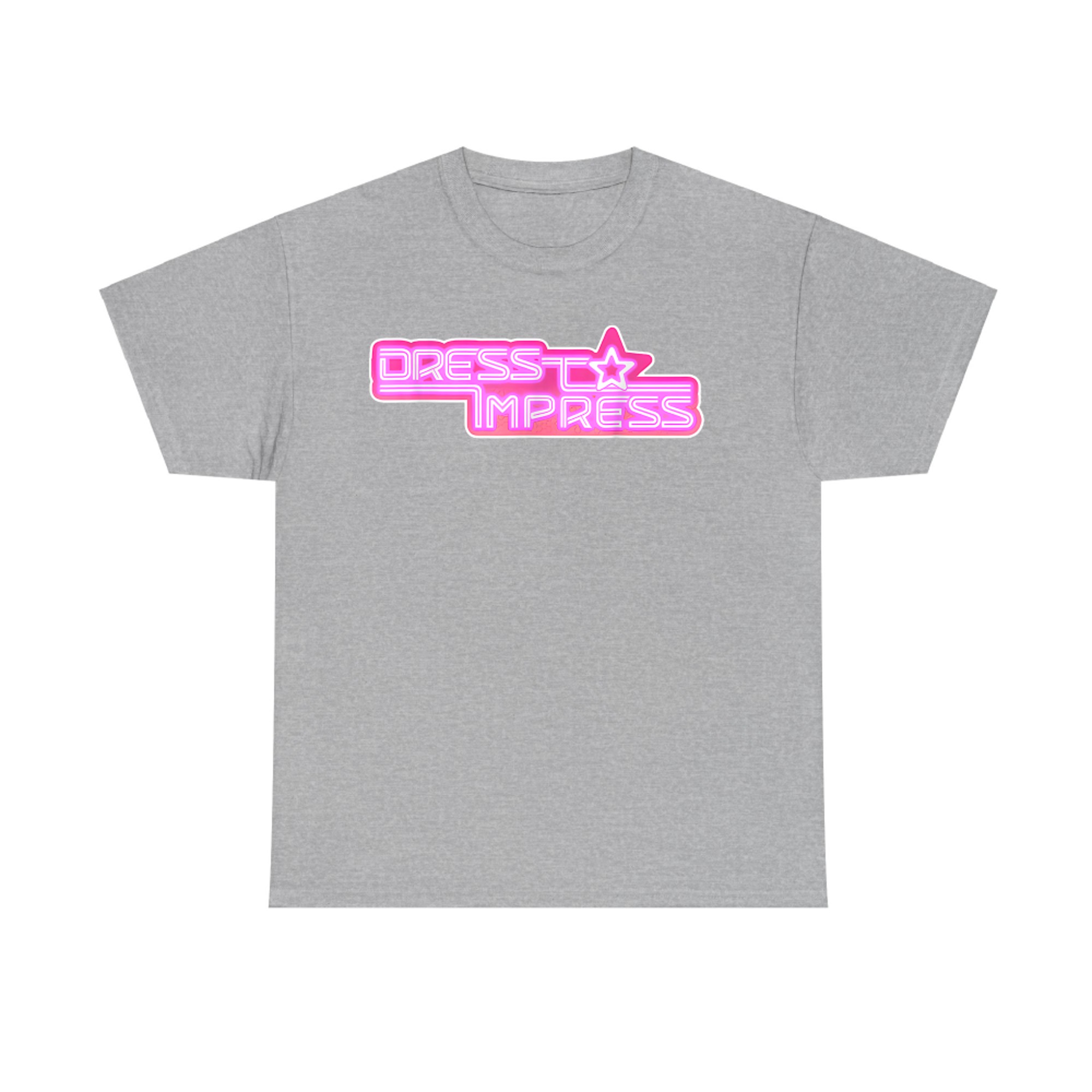 Pink Neon Y2K Dress To Impress Design  Retro Star Motif 2000s Vibe T-Shirt