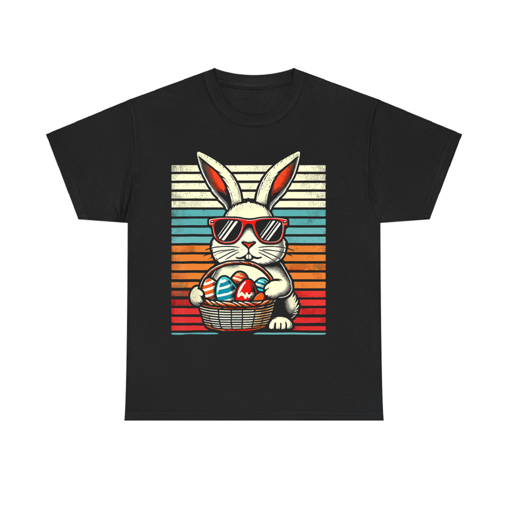 Retro Easter Bunny Funny Easter T-Shirt