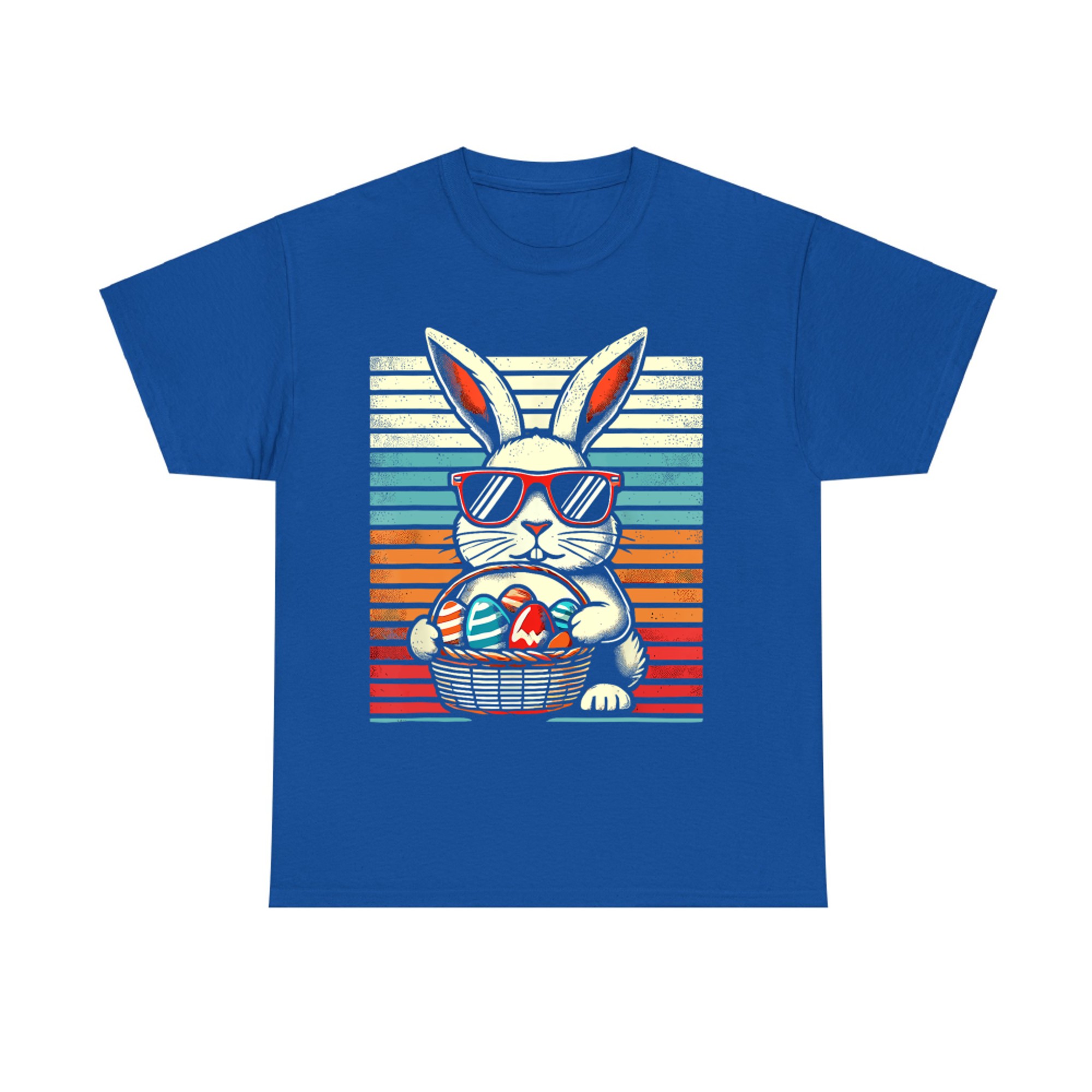 Retro Easter Bunny Funny Easter T-Shirt