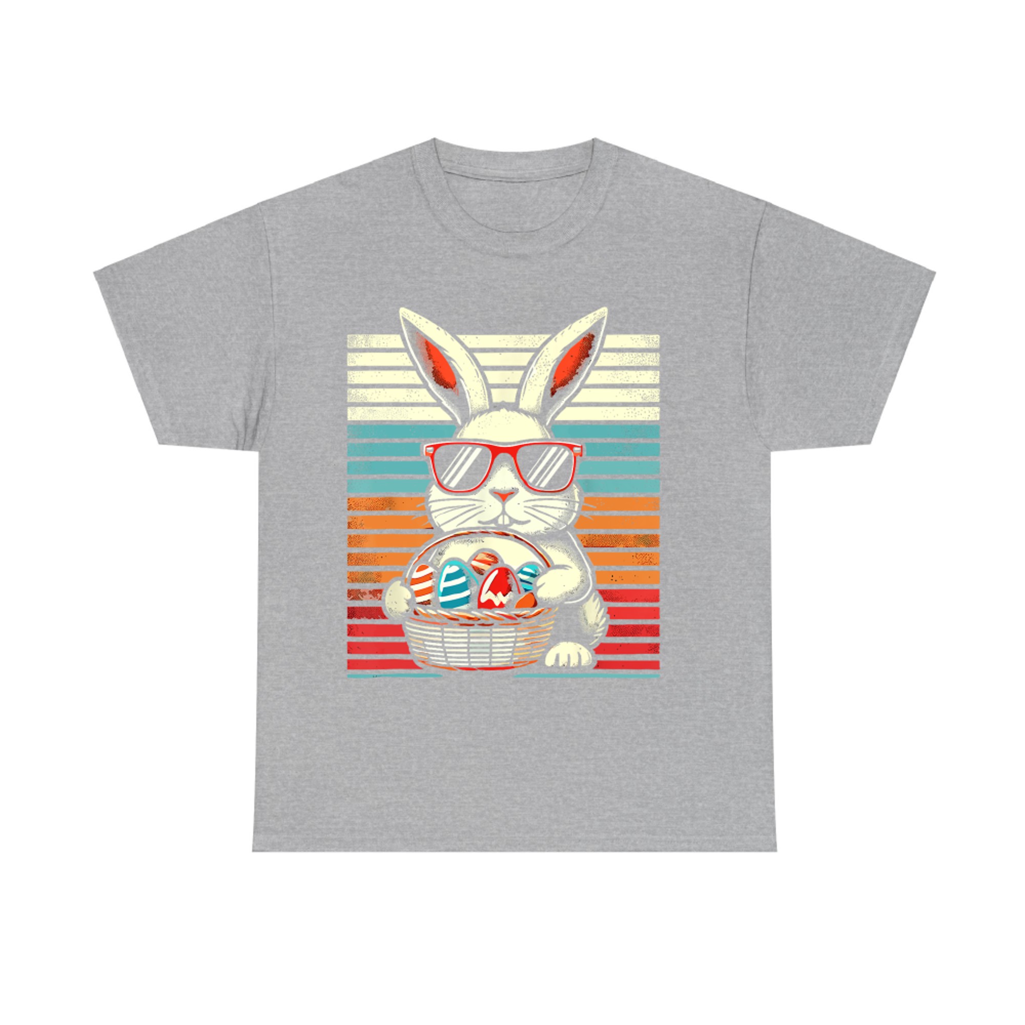 Retro Easter Bunny Funny Easter T-Shirt