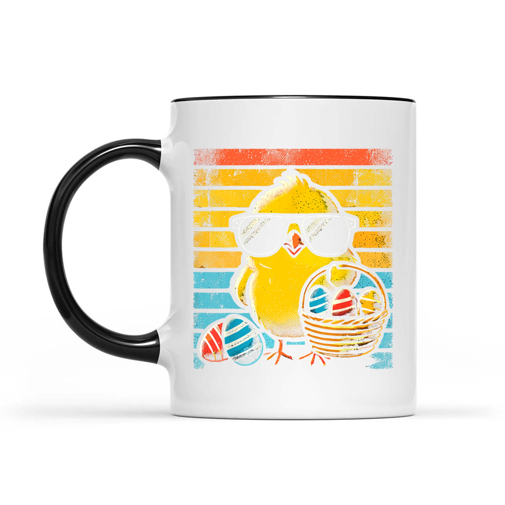 Retro Easter Chick Funny Easter Mug