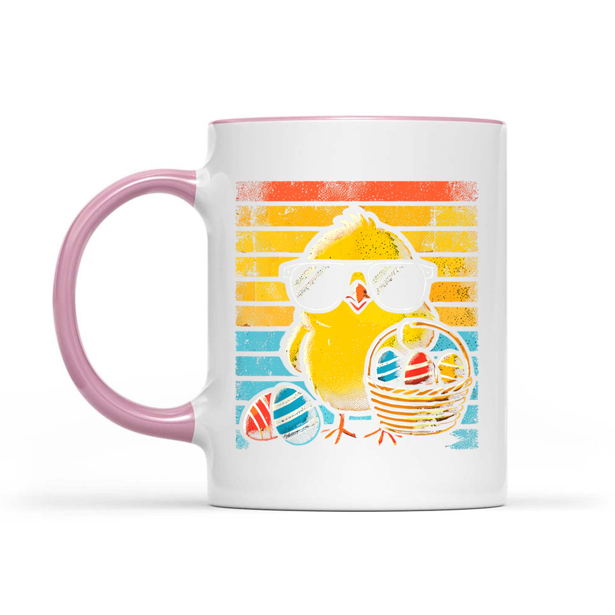 Retro Easter Chick Funny Easter Mug
