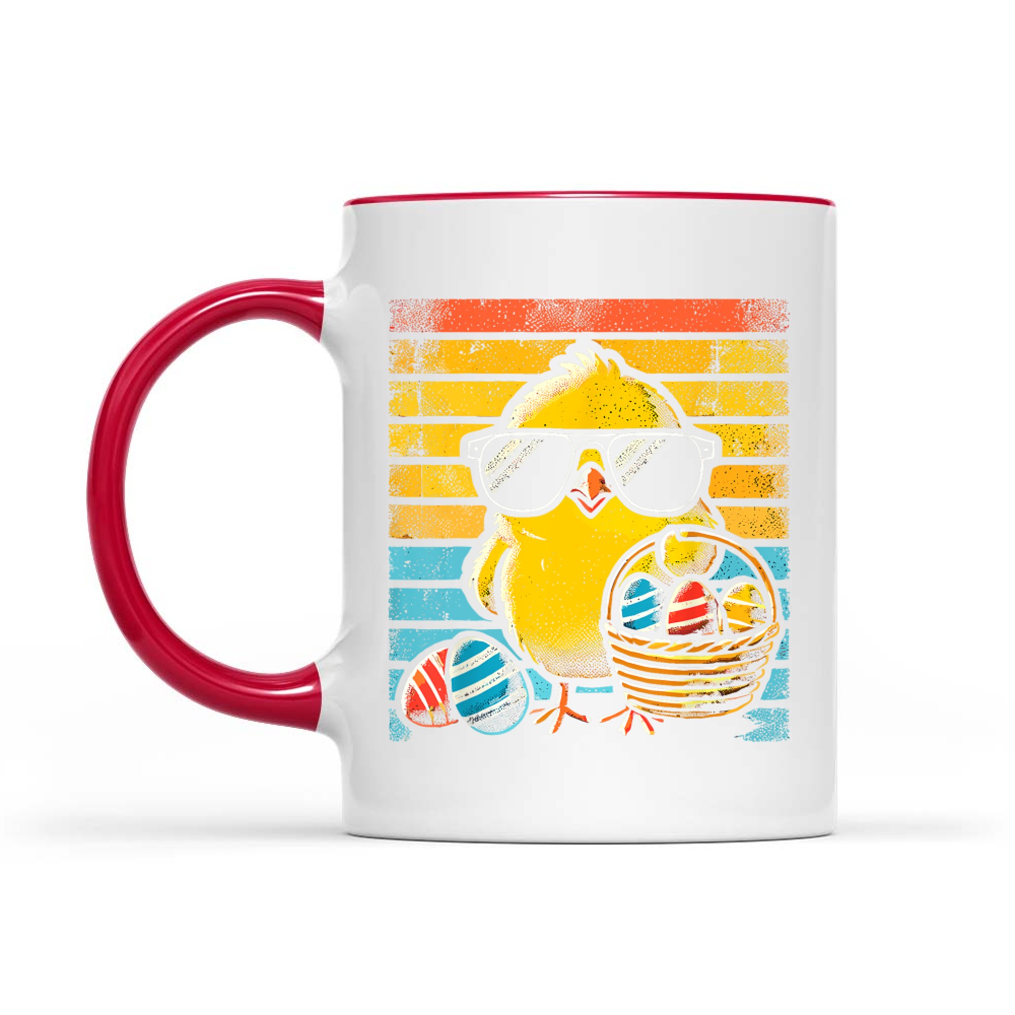 Retro Easter Chick Funny Easter Mug