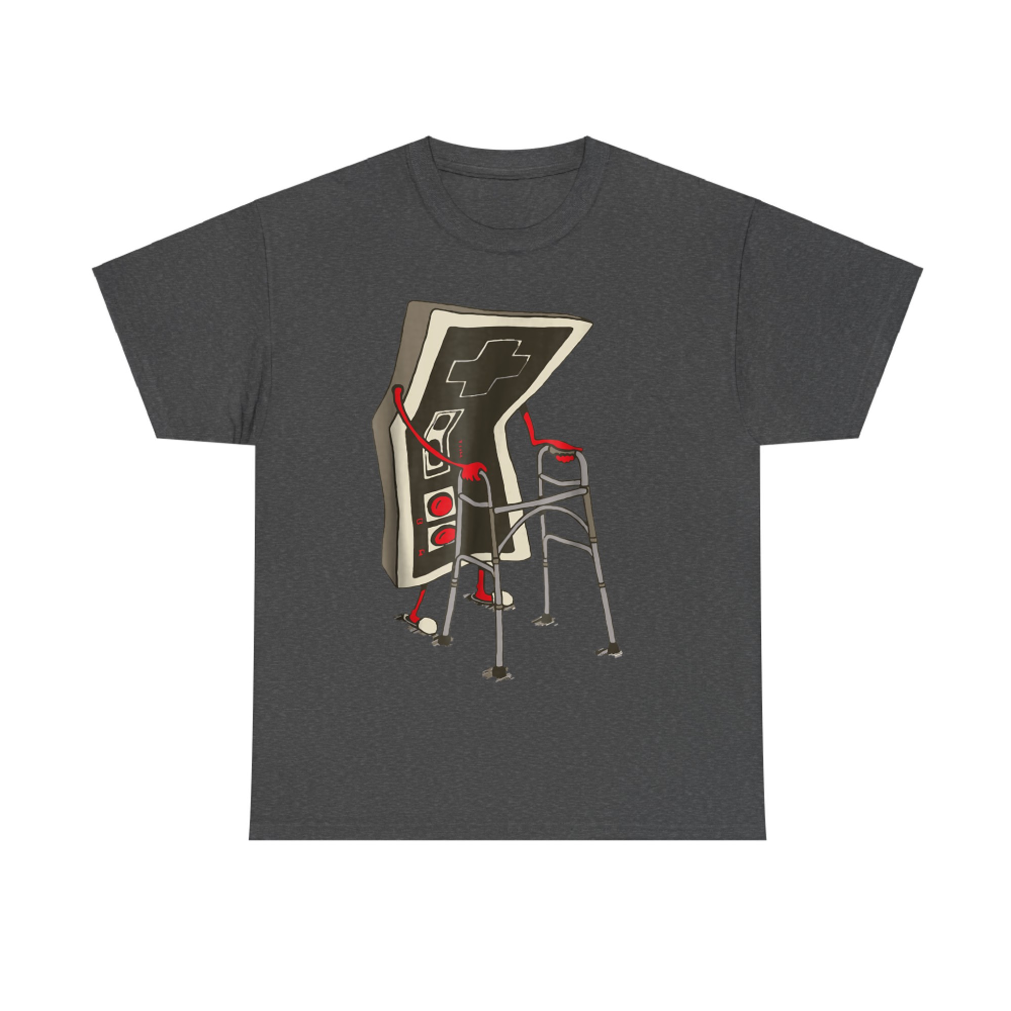 Retro Gamer Funny Old School Controller Vintage Video Game T-Shirt