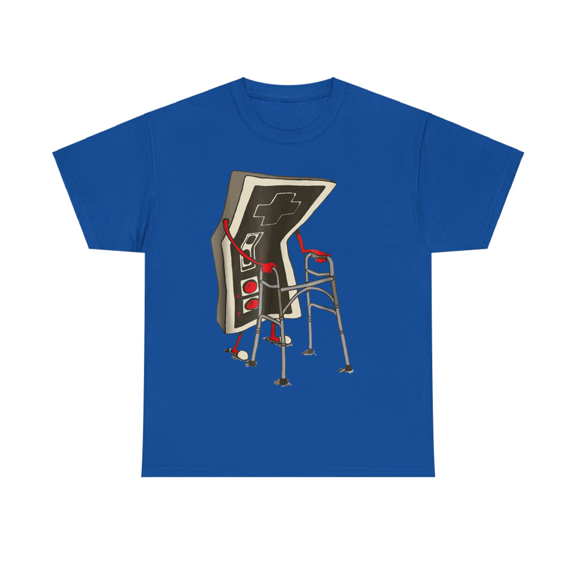 Retro Gamer Funny Old School Controller Vintage Video Game T-Shirt