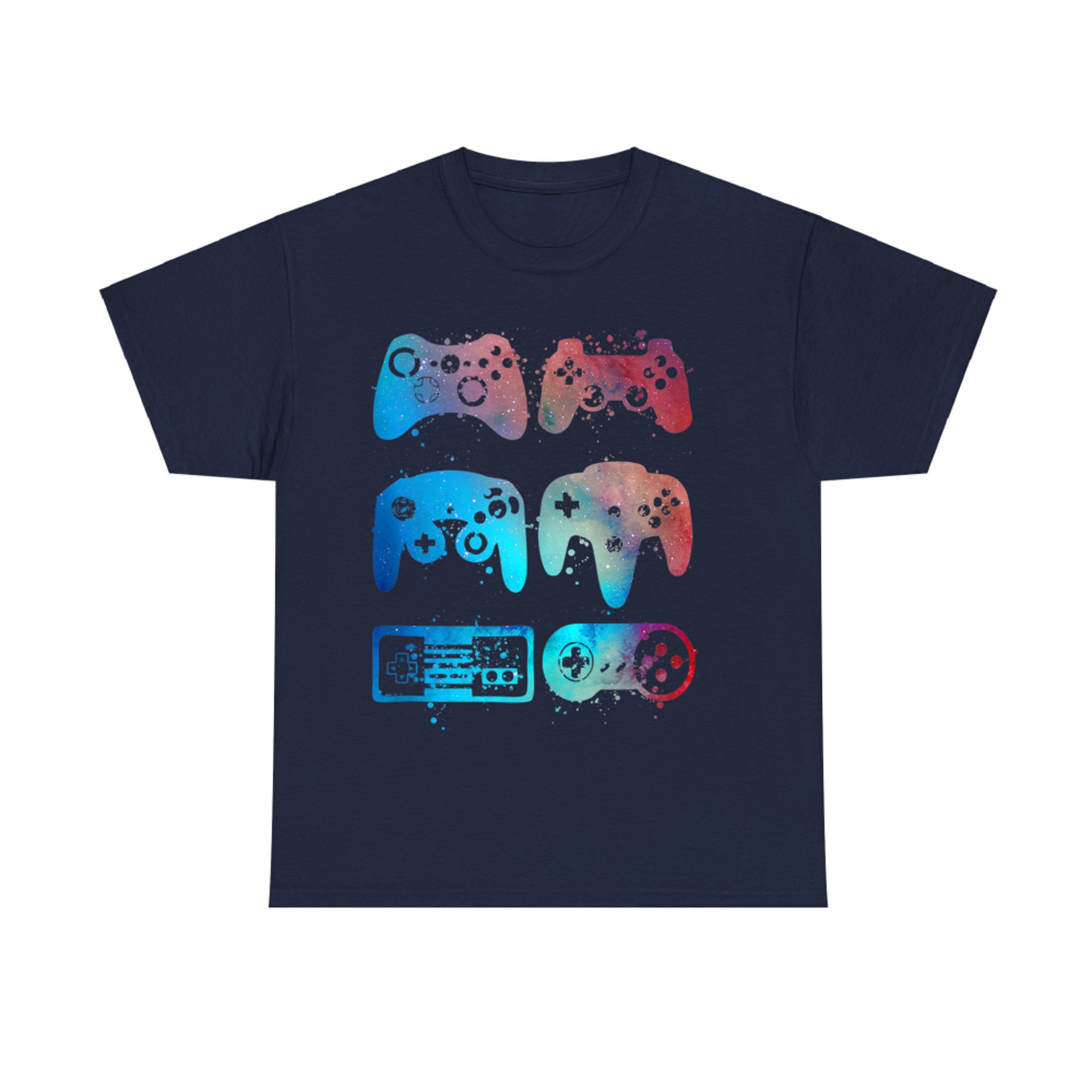 Retro Video Game Controllers Gaming Gamer T-Shirt