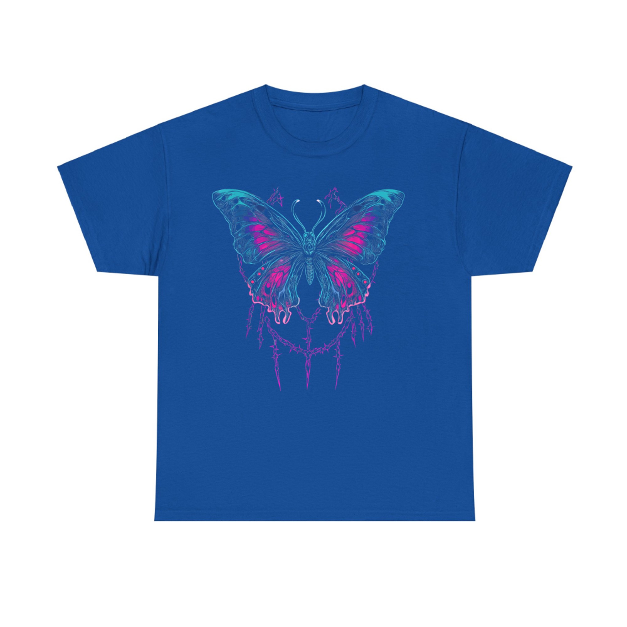 Y2K Butterfly Gothic Grunge Aesthetic Vaporwave Cybercore T-Shirt