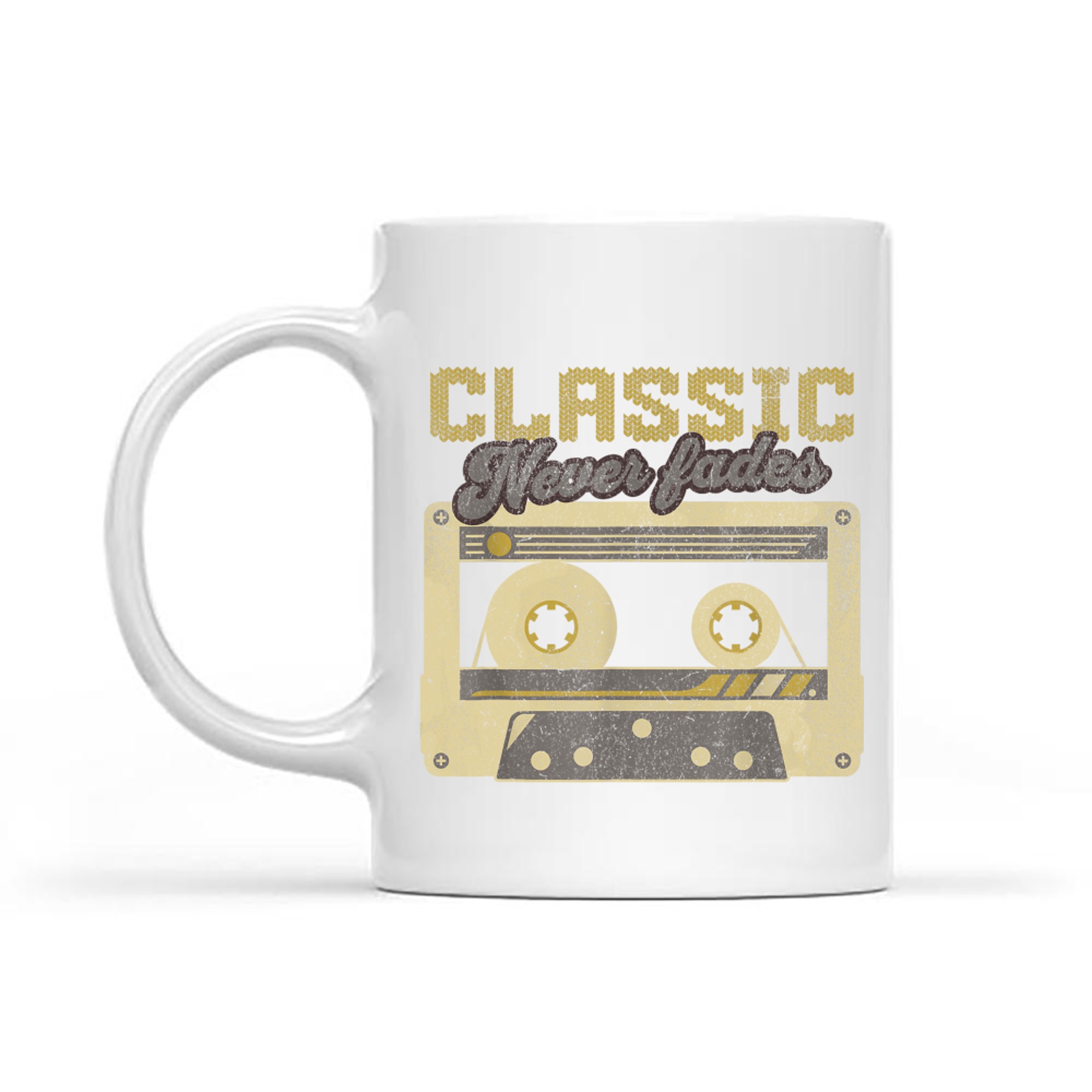 80s 90s Retro Vintage Party Nostalgia Cassette Tape Mug