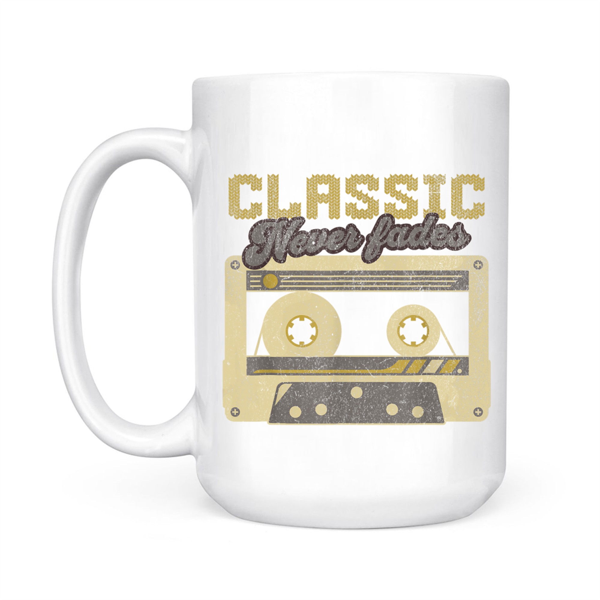 80s 90s Retro Vintage Party Nostalgia Cassette Tape Mug