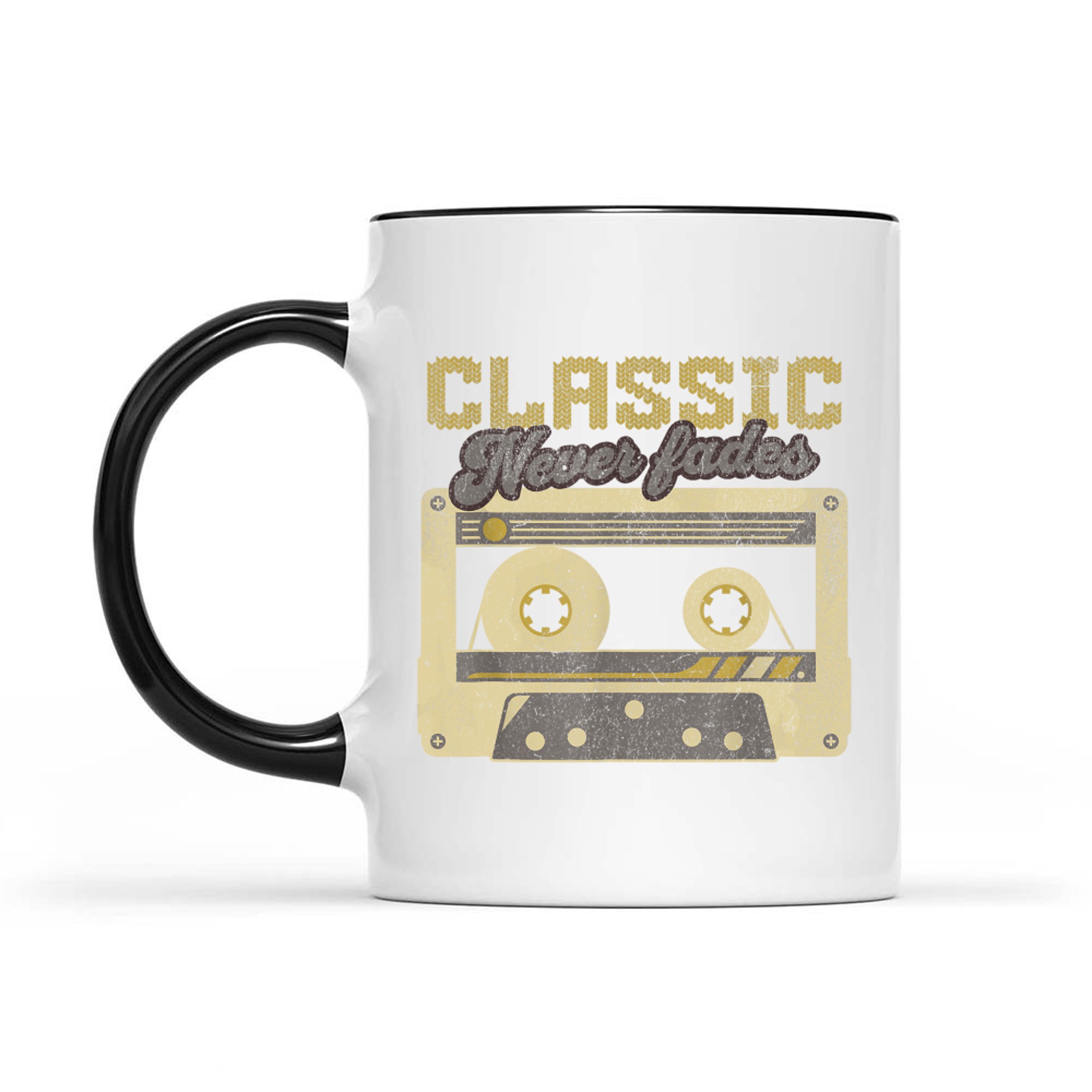 80s 90s Retro Vintage Party Nostalgia Cassette Tape Mug