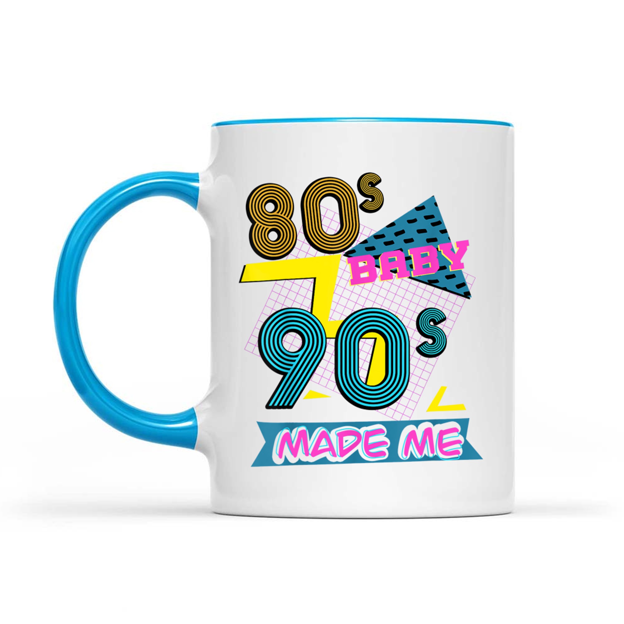 80s Baby 90s Made Me Retro Nostalgia Mug