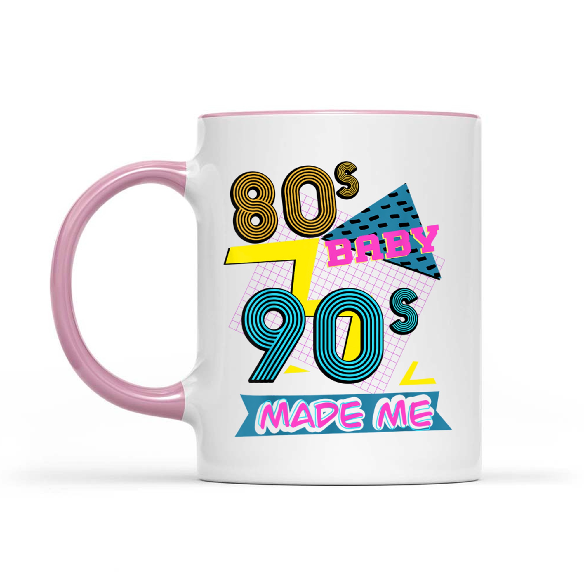 80s Baby 90s Made Me Retro Nostalgia Mug