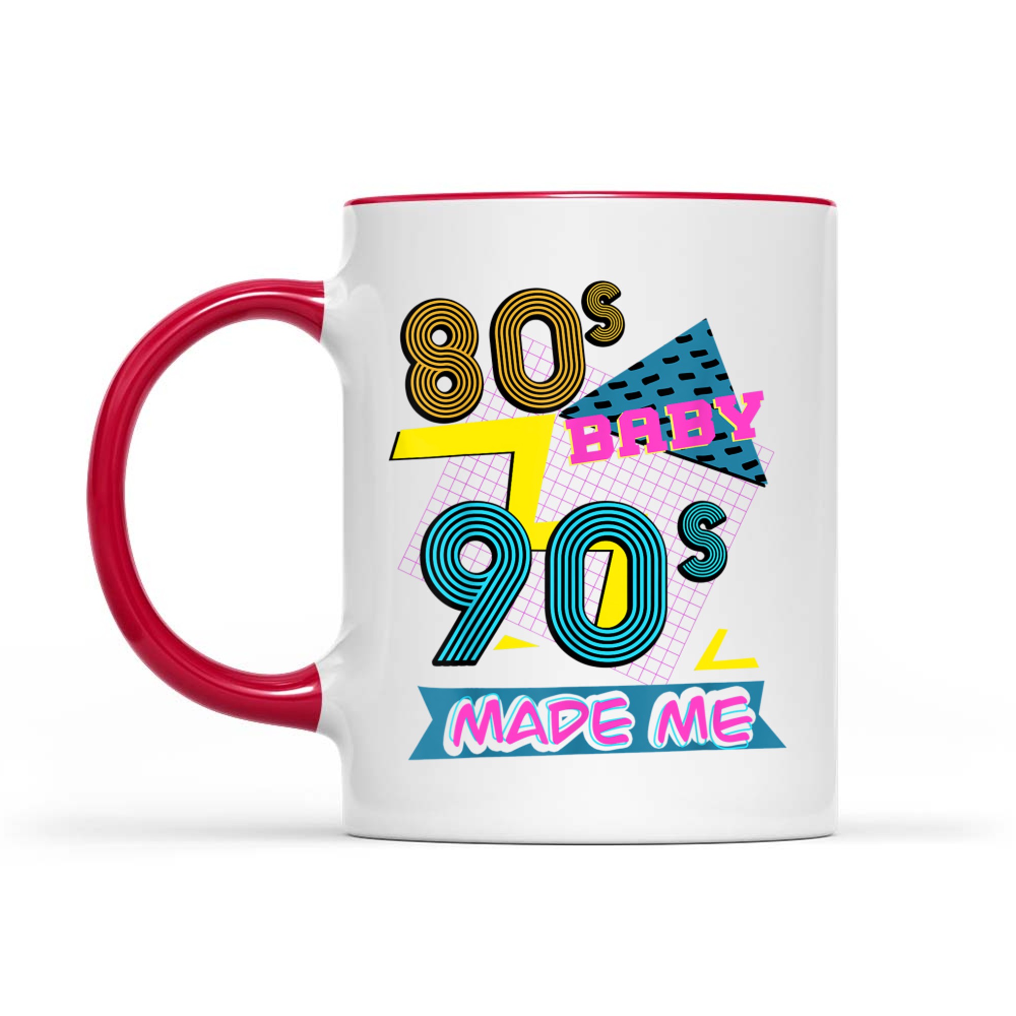 80s Baby 90s Made Me Retro Nostalgia Mug