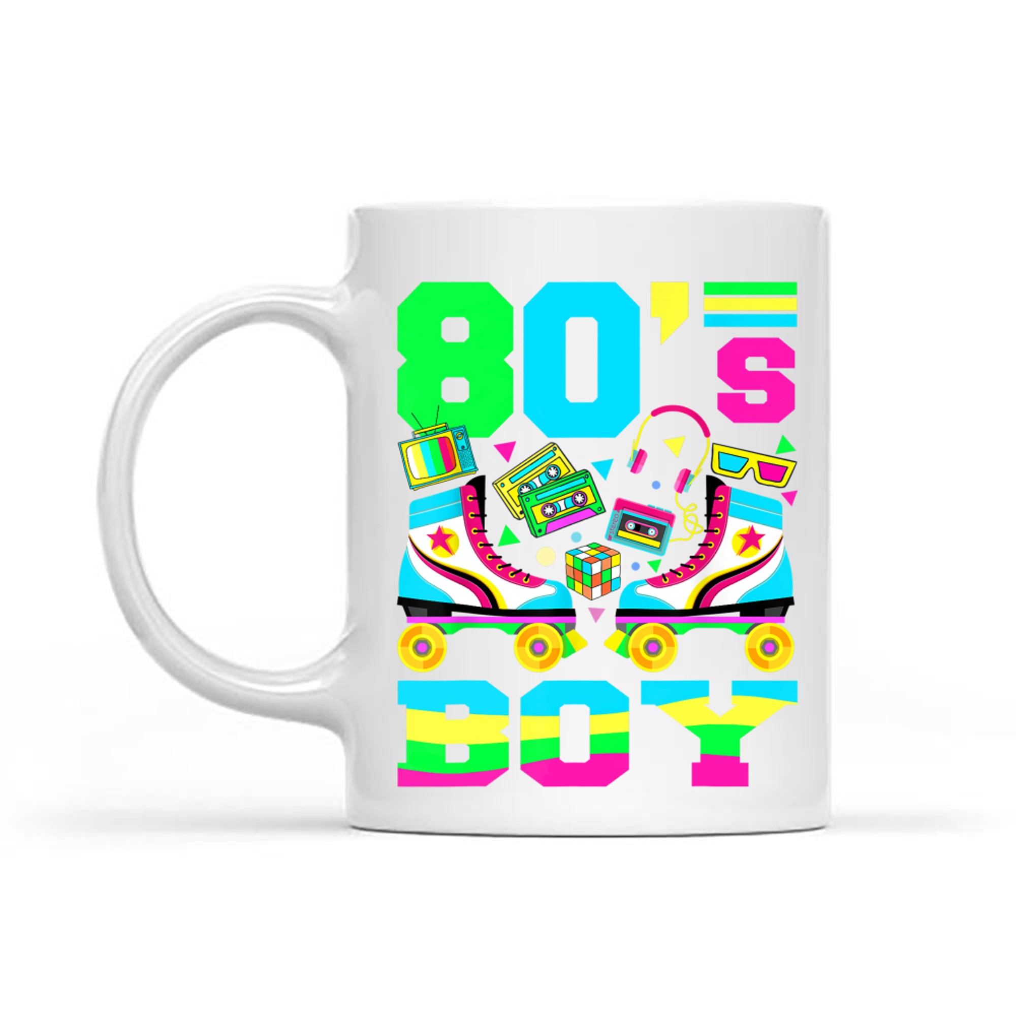 80s Boy Nostalgia Theme Party Mug