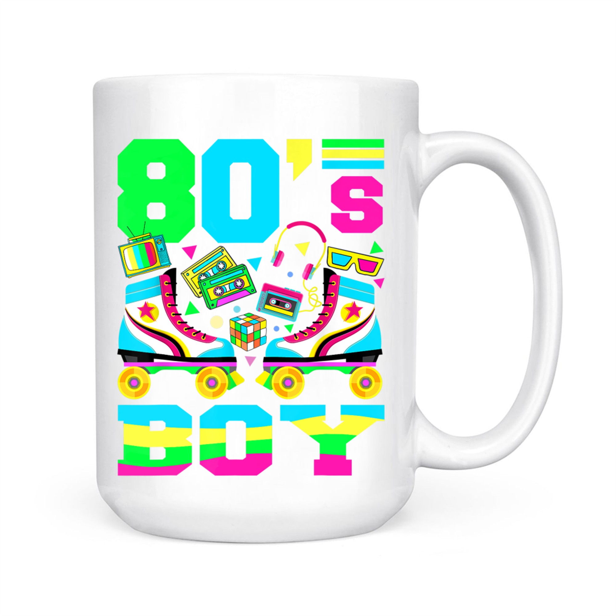 80s Boy Nostalgia Theme Party Mug