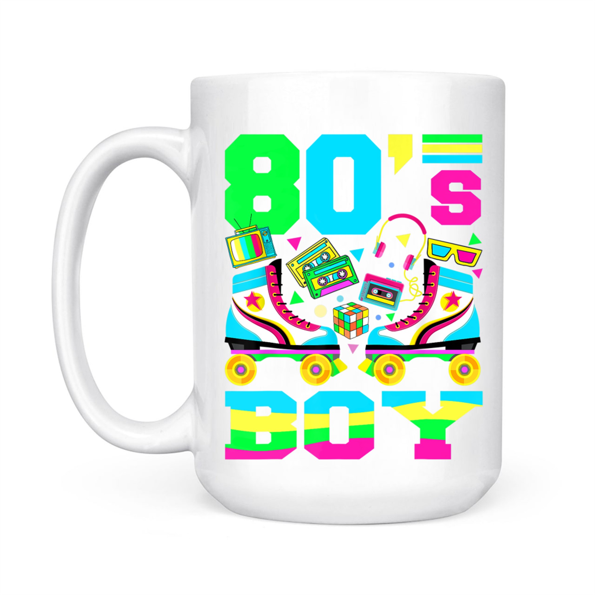 80s Boy Nostalgia Theme Party Mug