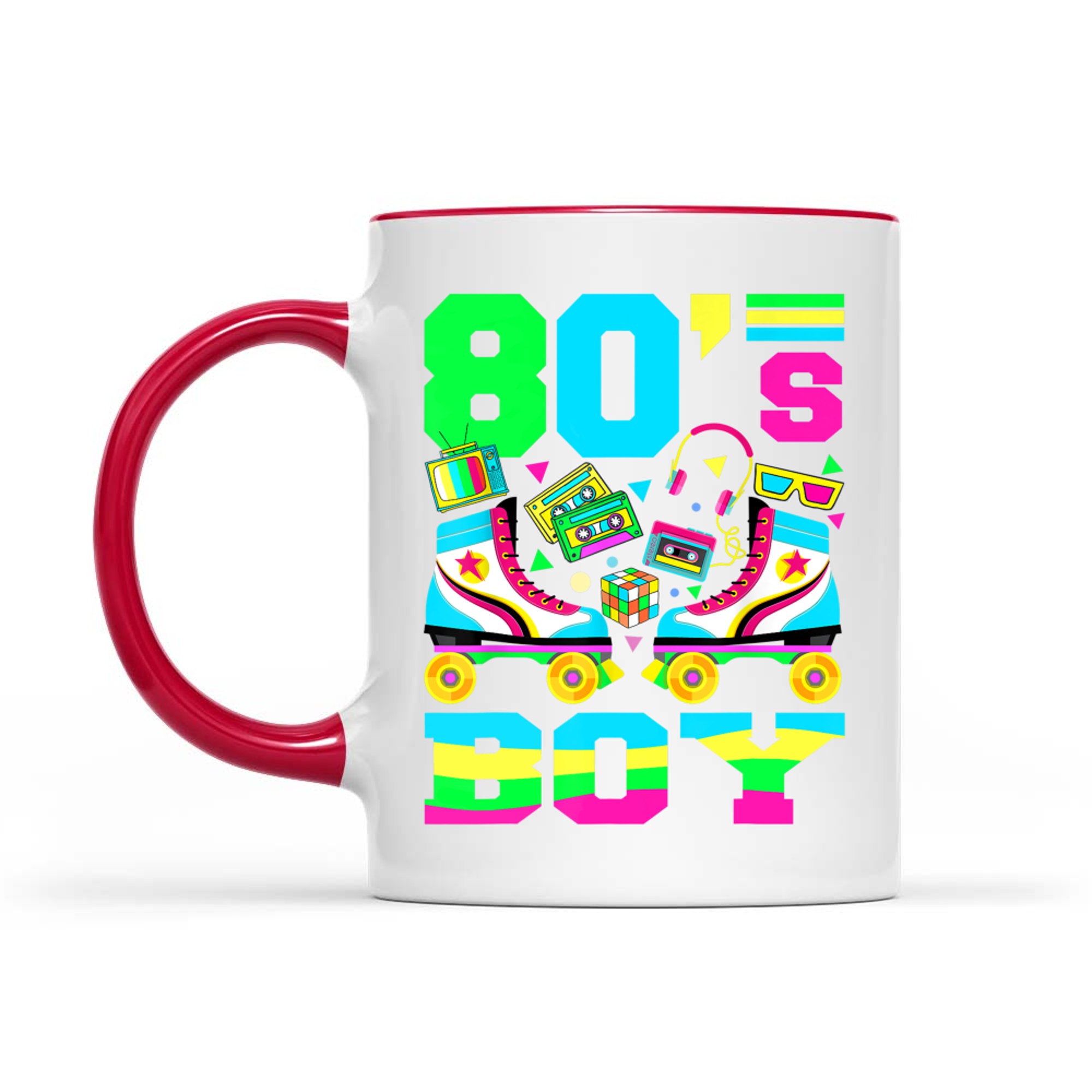 80s Boy Nostalgia Theme Party Mug