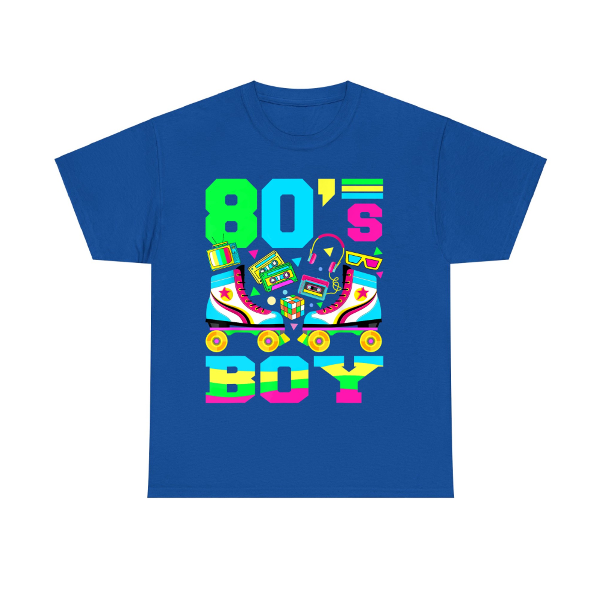 80s Boy Nostalgia Theme Party T-Shirt