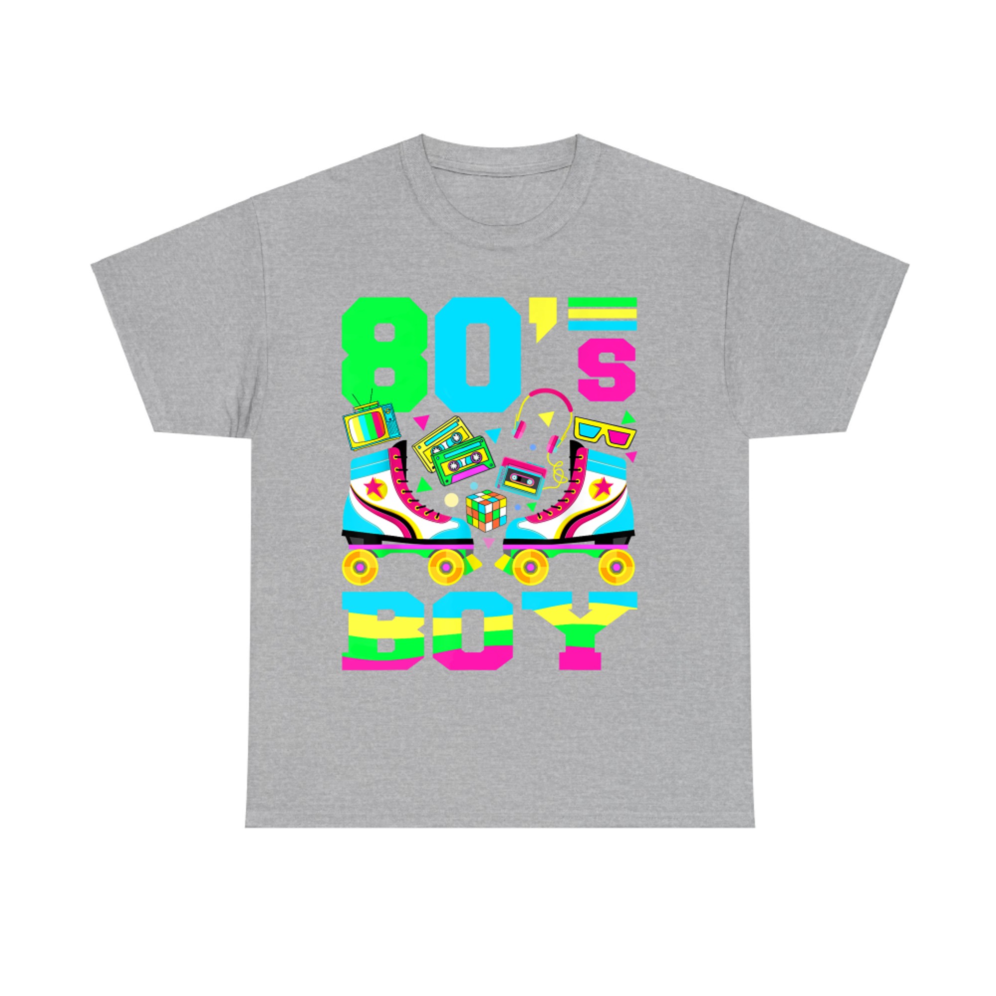 80s Boy Nostalgia Theme Party T-Shirt
