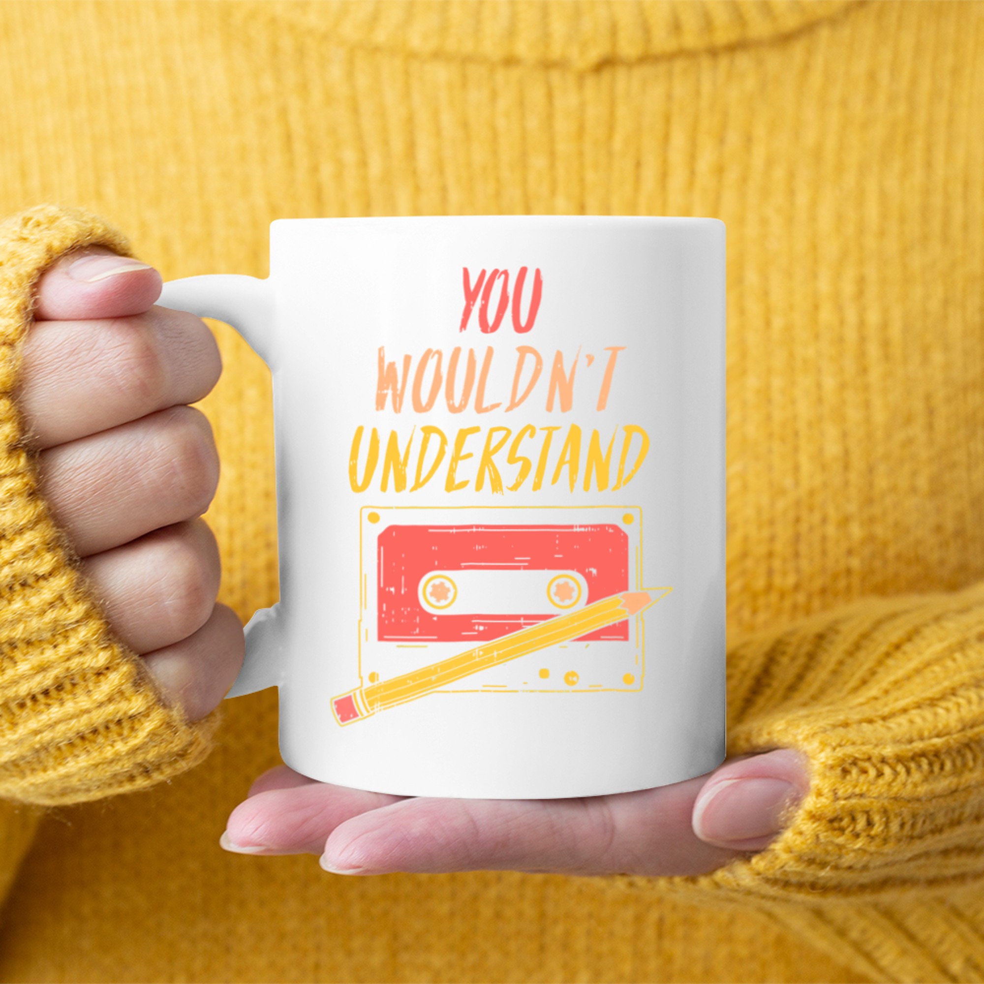 80s Cassette Tape 1980s Nostalgia The Struggle Mug