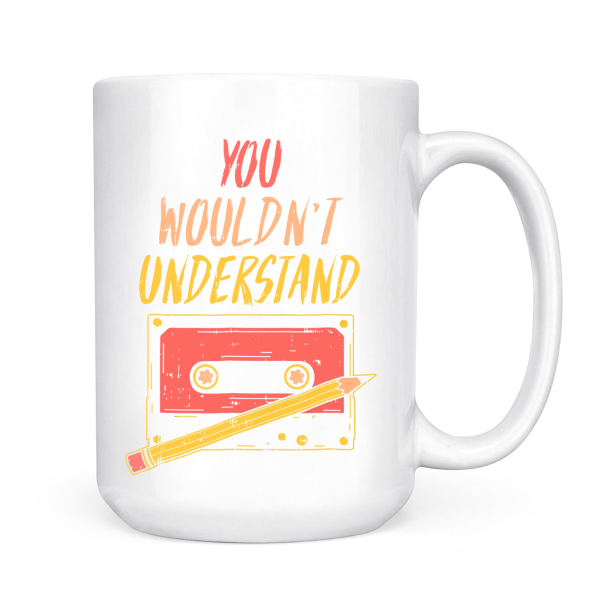 80s Cassette Tape 1980s Nostalgia The Struggle Mug