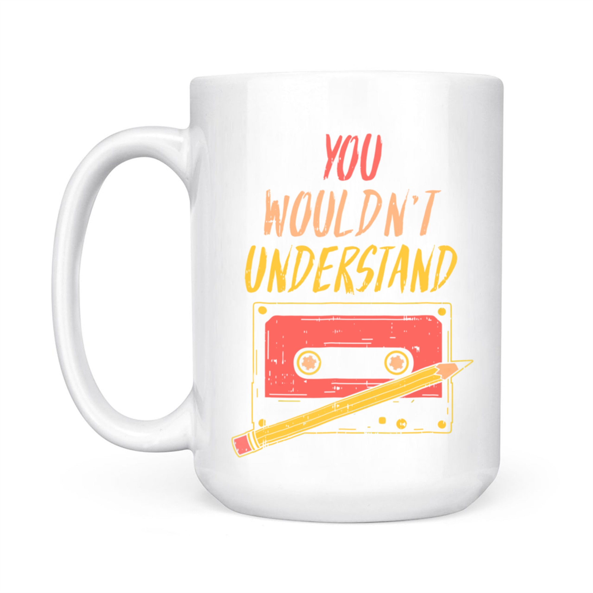 80s Cassette Tape 1980s Nostalgia The Struggle Mug