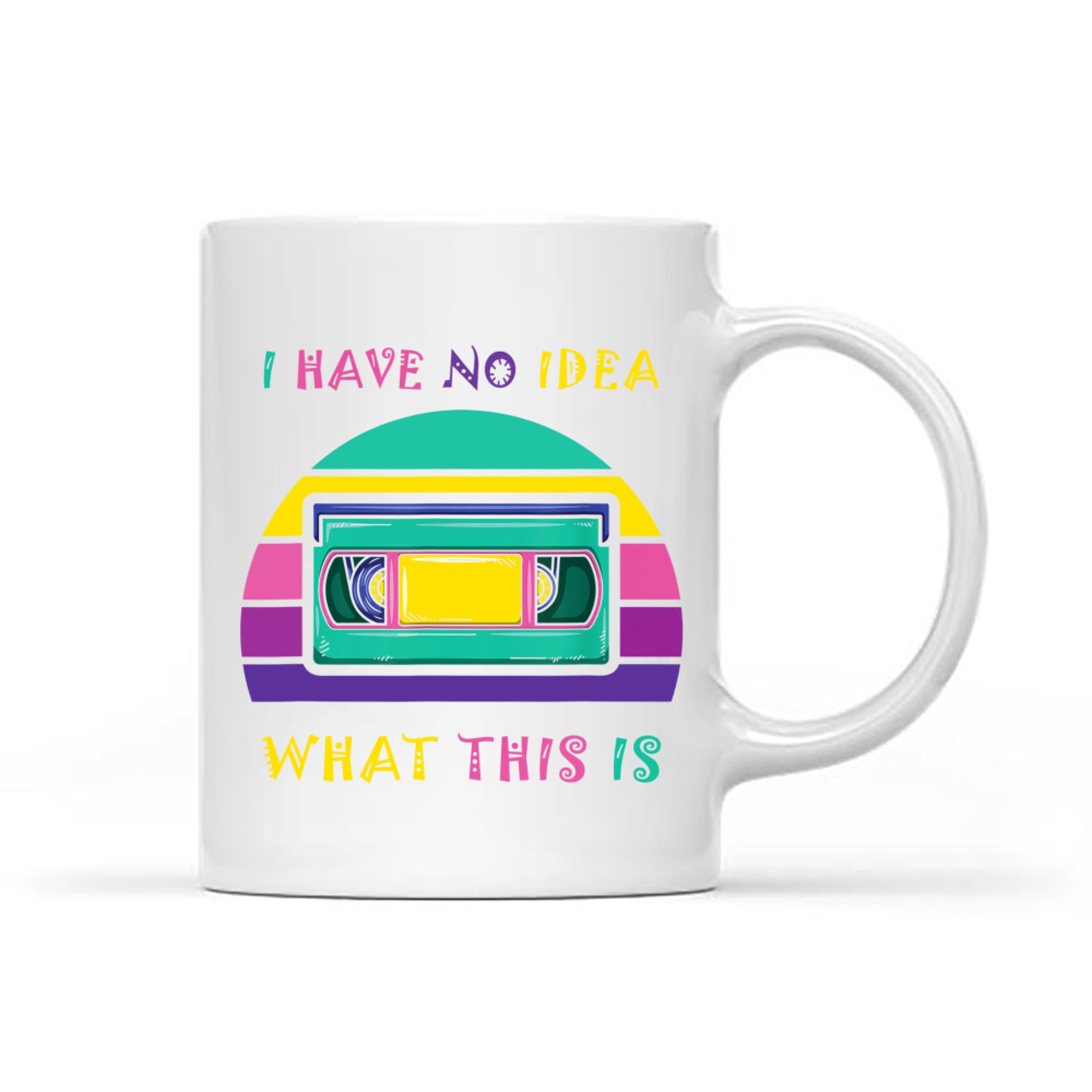 80's Nostalgia Cassette Tape Retro 80s Music Lover Mug