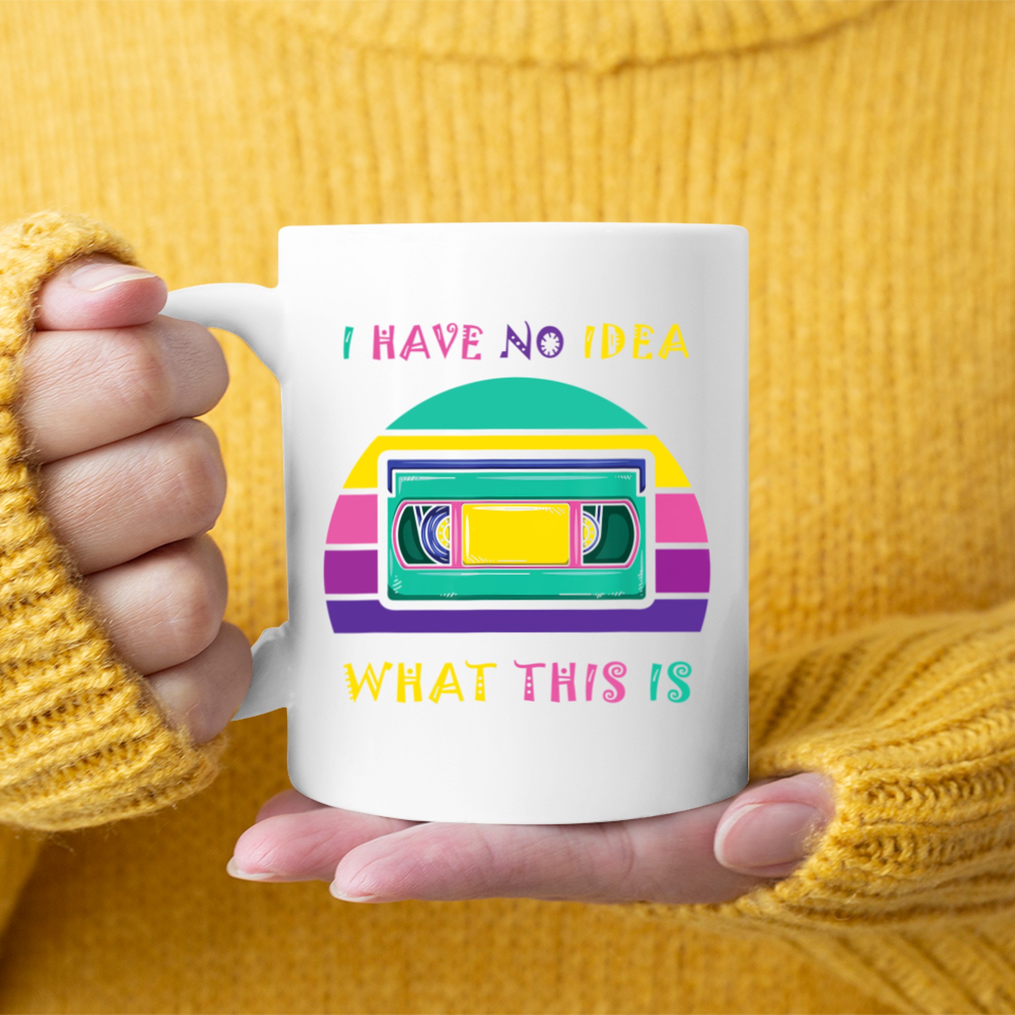 80's Nostalgia Cassette Tape Retro 80s Music Lover Mug