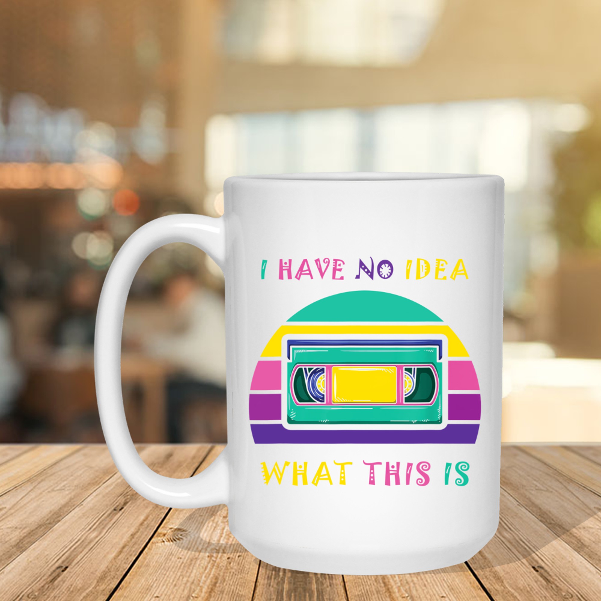 80's Nostalgia Cassette Tape Retro 80s Music Lover Mug