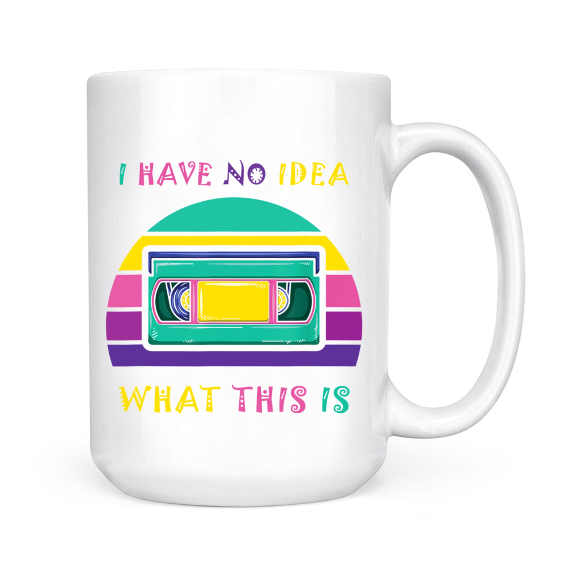 80's Nostalgia Cassette Tape Retro 80s Music Lover Mug