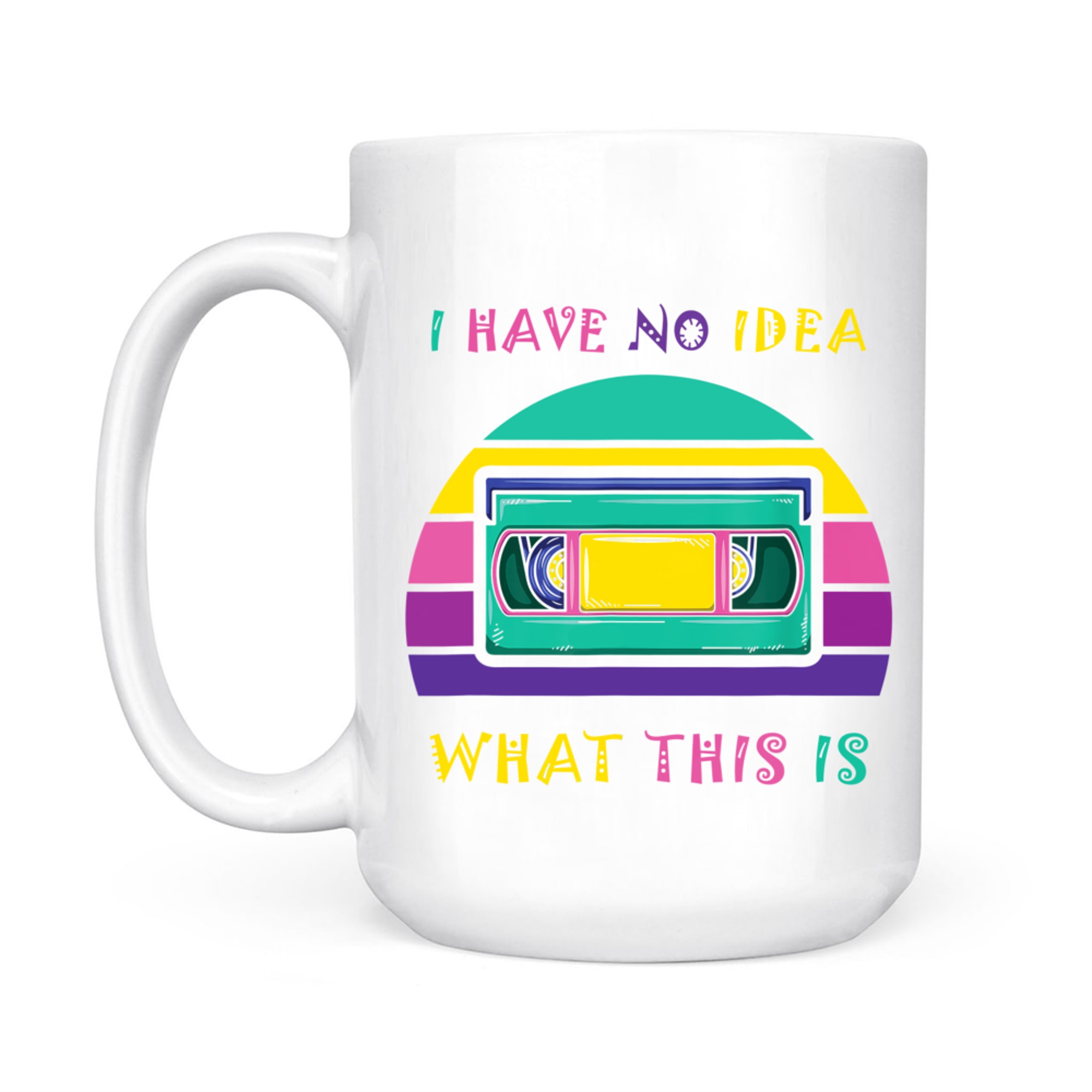 80's Nostalgia Cassette Tape Retro 80s Music Lover Mug