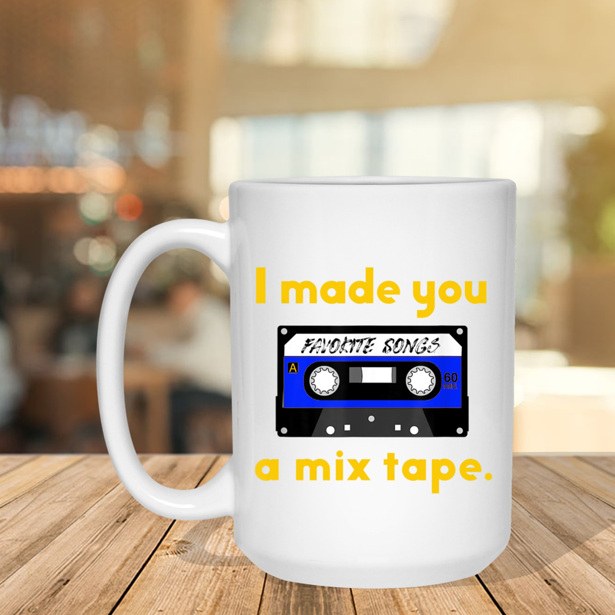 80s Nostalgia I Made You a Mix Tape Mug