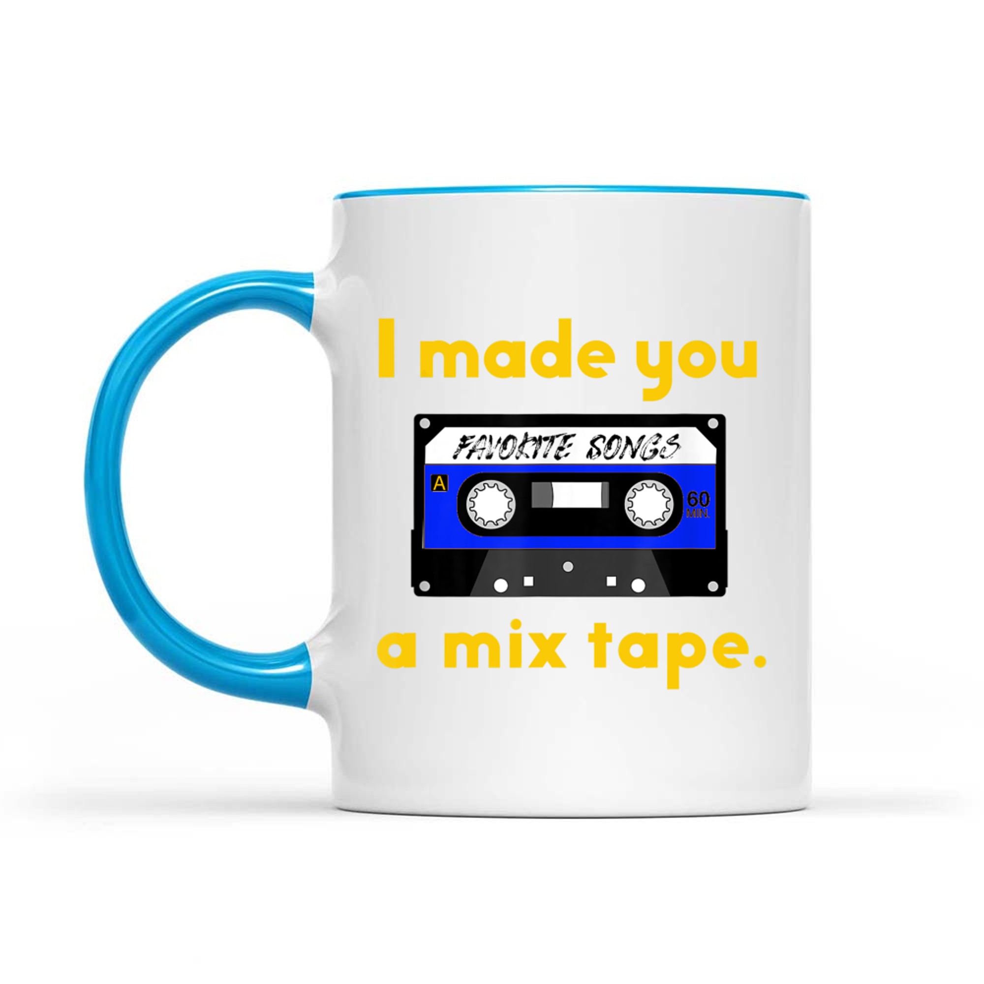 80s Nostalgia I Made You a Mix Tape Mug