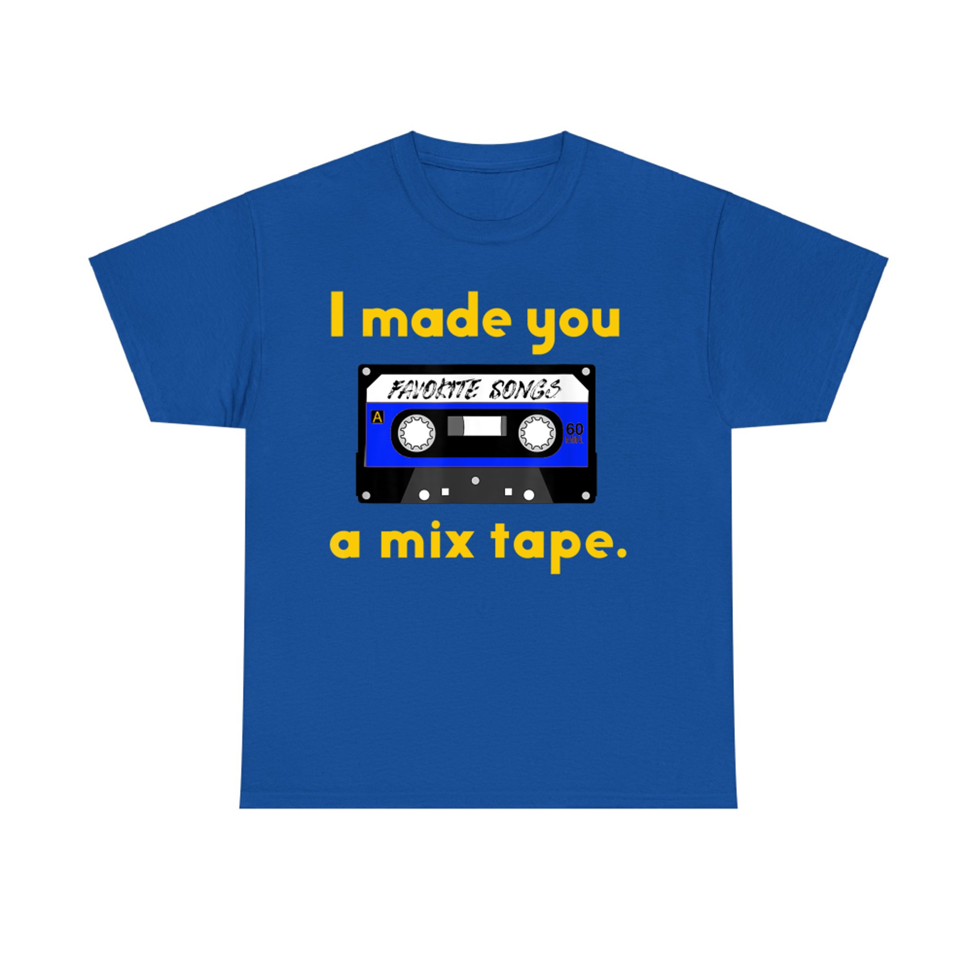80s Nostalgia I Made You a Mix Tape T-Shirt