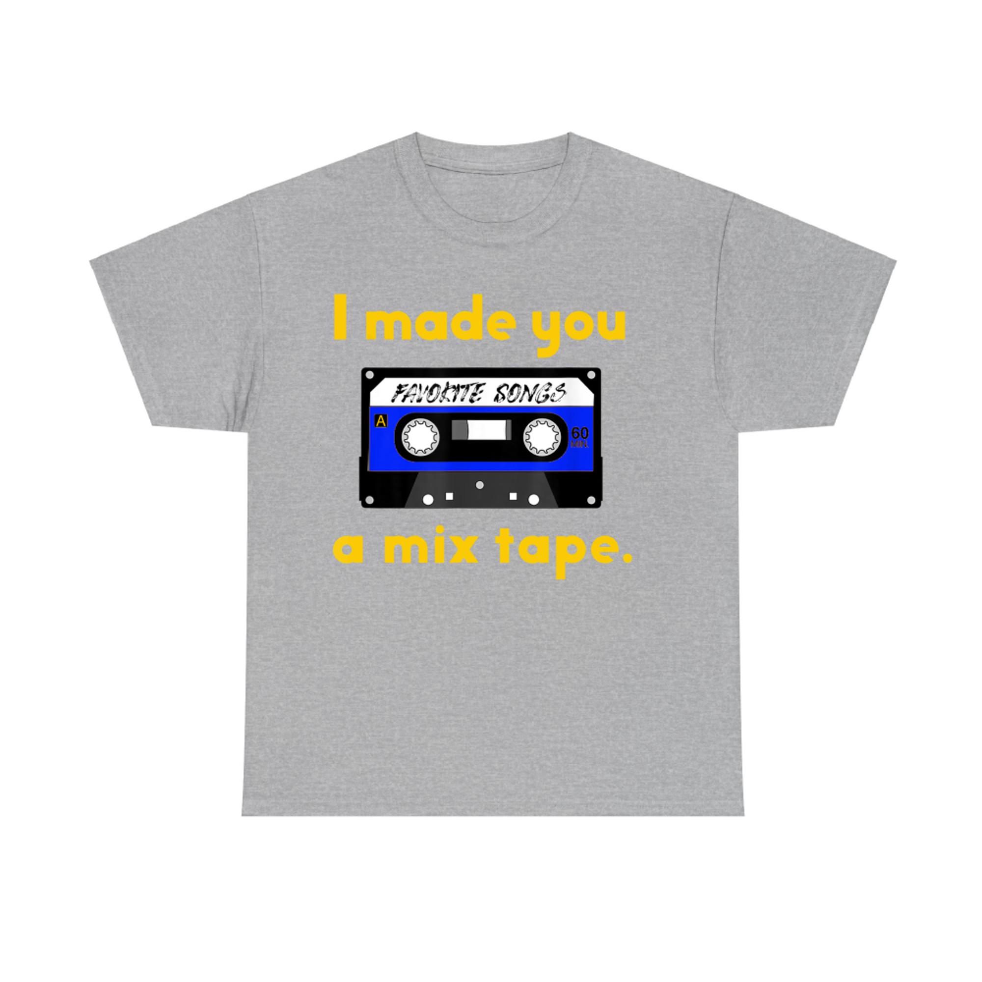 80s Nostalgia I Made You a Mix Tape T-Shirt