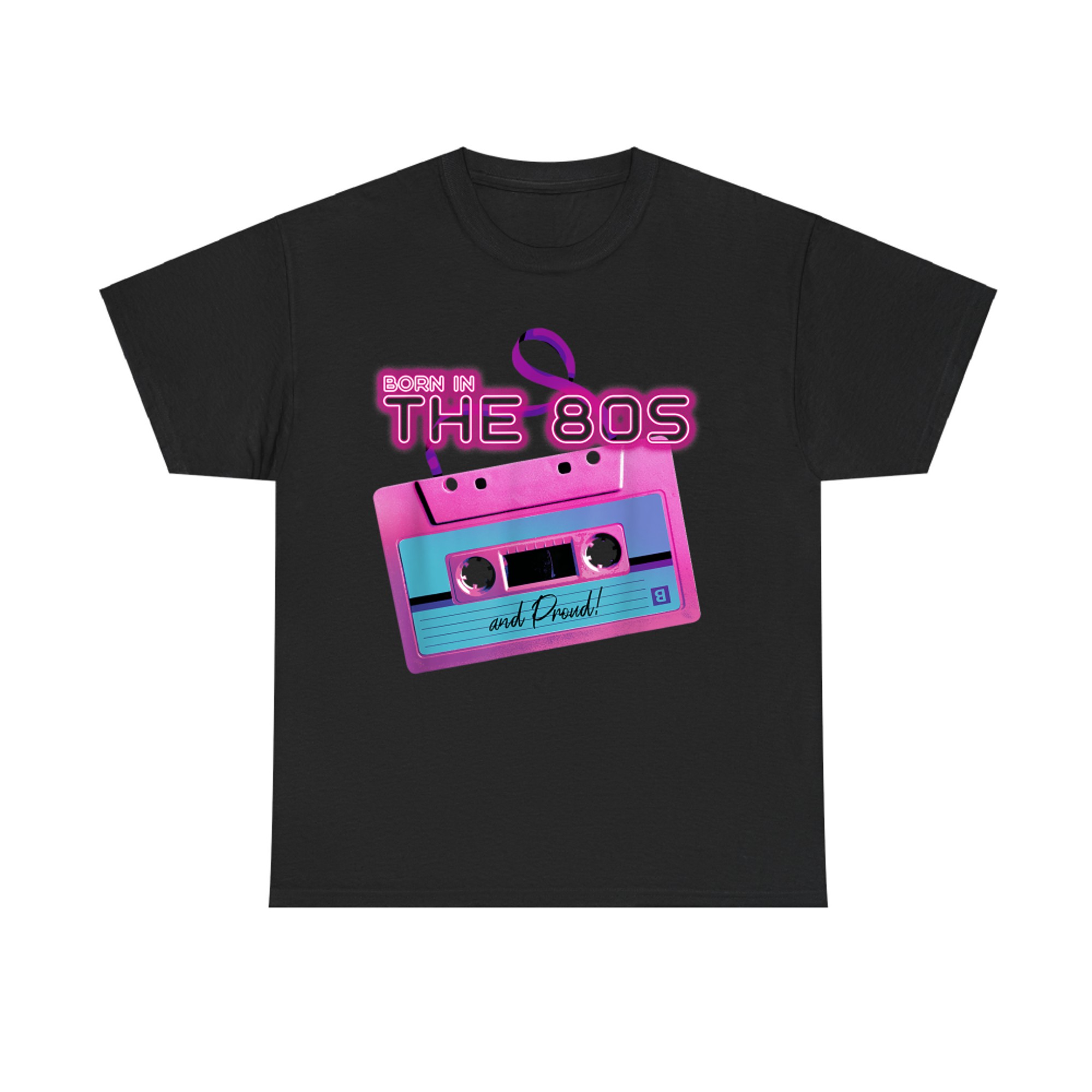 80s Nostalgia Vintage Graphic Pop Culture Icons T-Shirt
