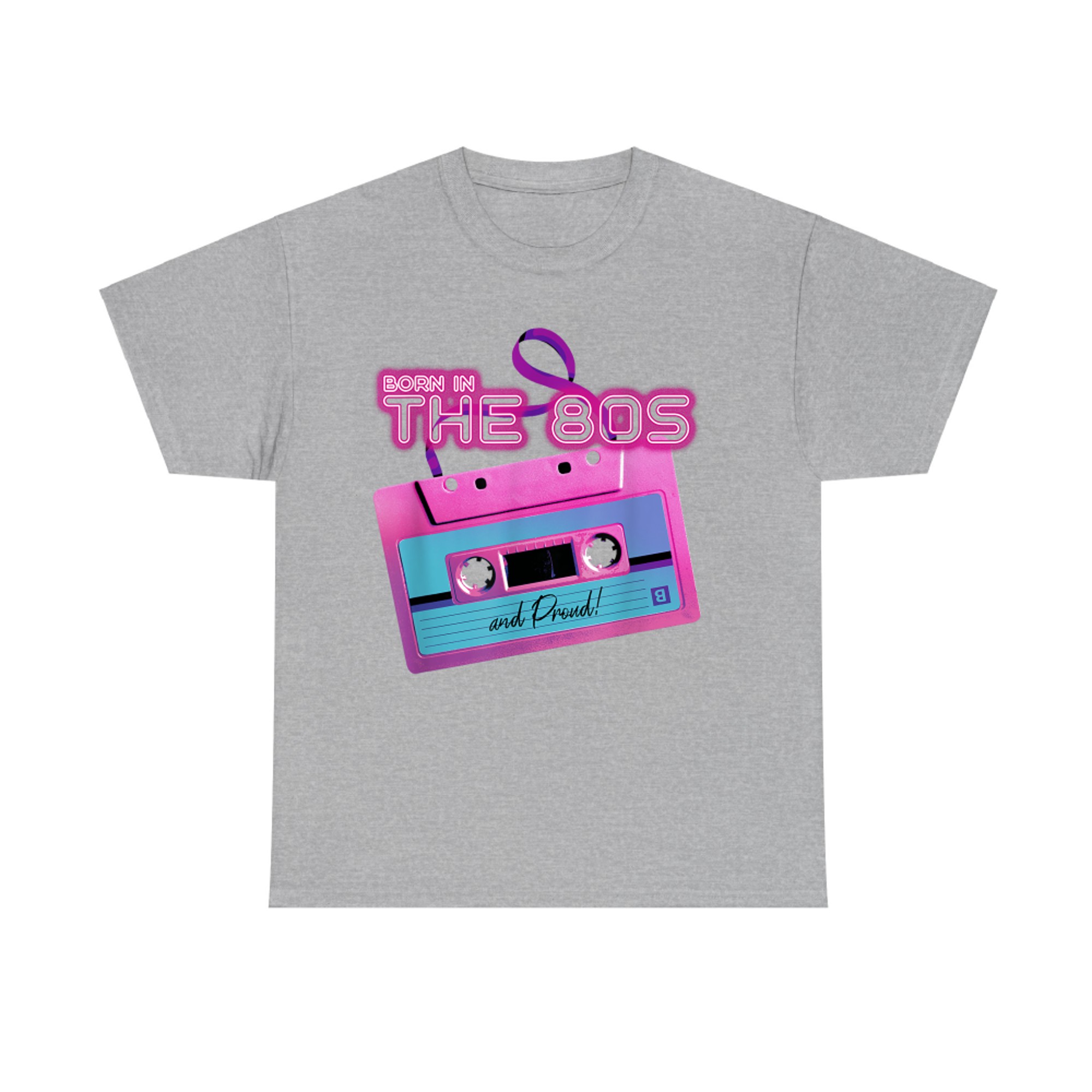 80s Nostalgia Vintage Graphic Pop Culture Icons T-Shirt
