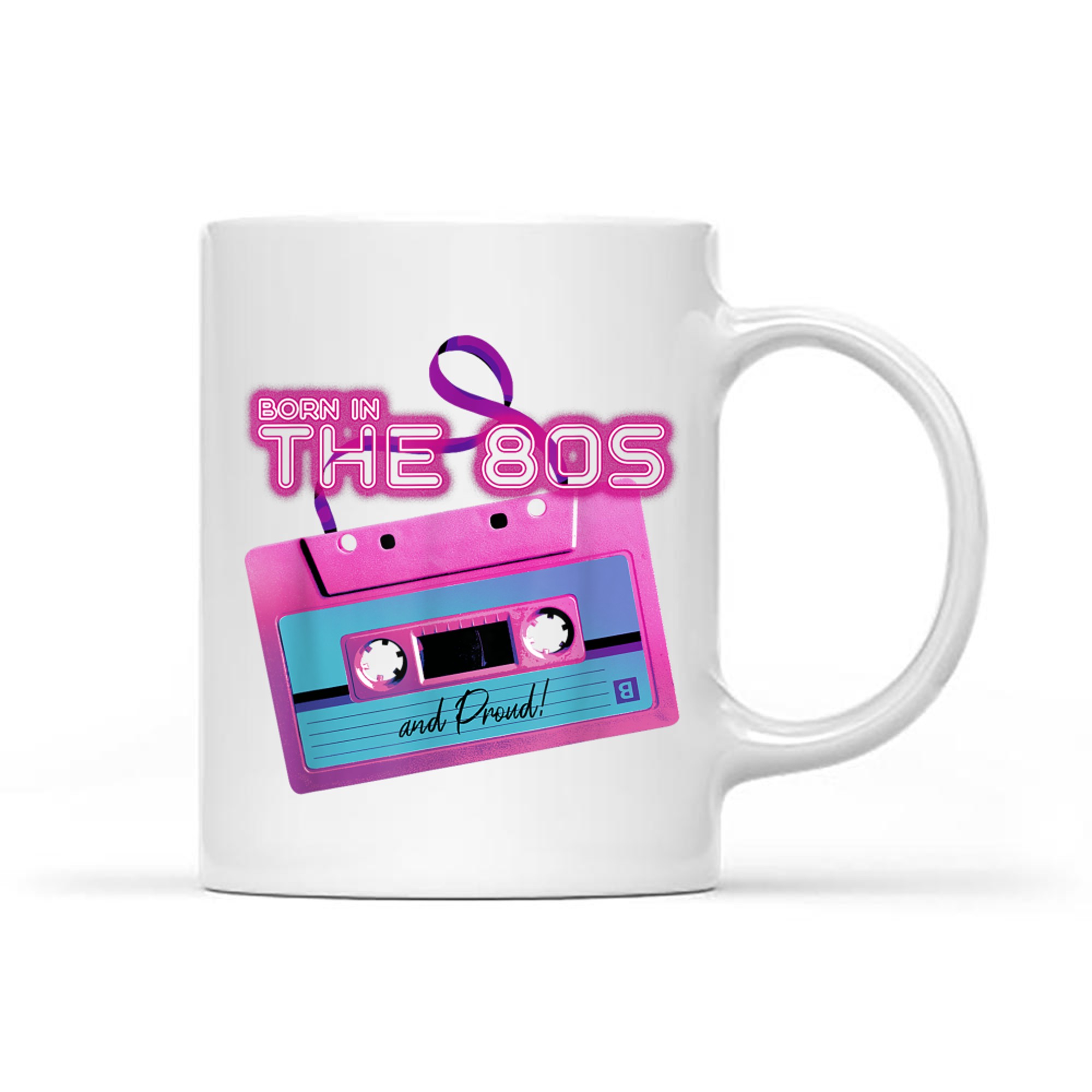 80s Nostalgia Vintage Graphic Pop Culture Mug