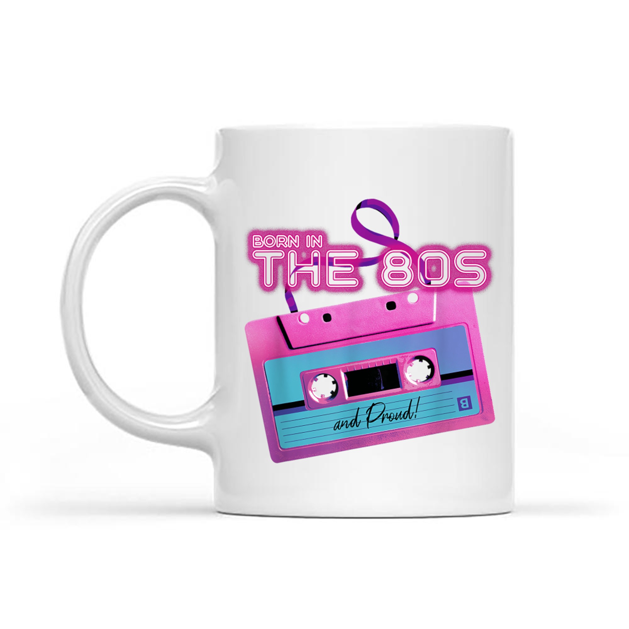 80s Nostalgia Vintage Graphic Pop Culture Mug