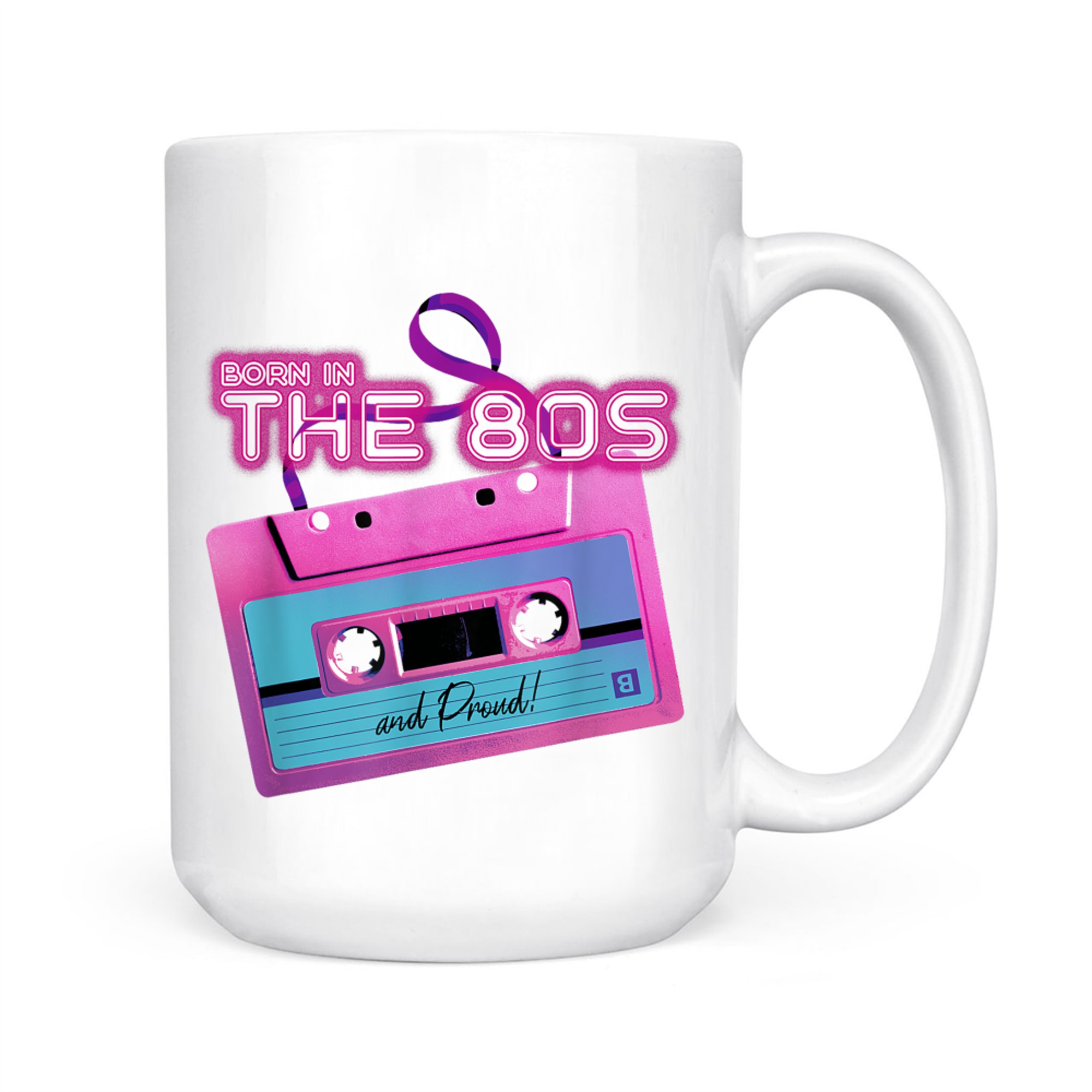 80s Nostalgia Vintage Graphic Pop Culture Mug