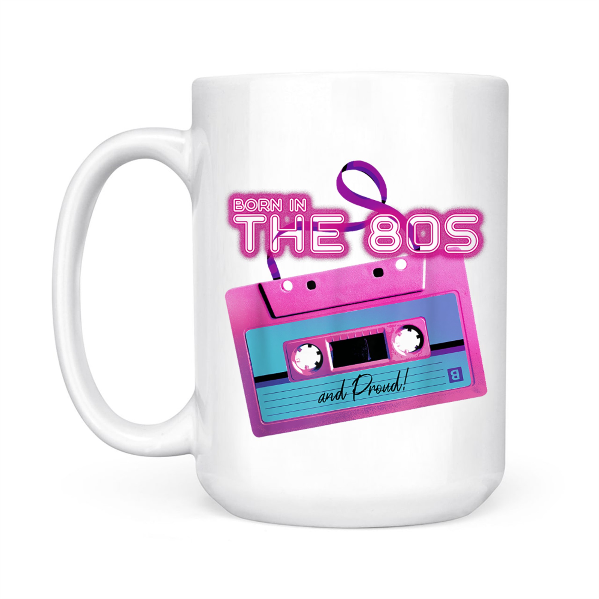 80s Nostalgia Vintage Graphic Pop Culture Mug